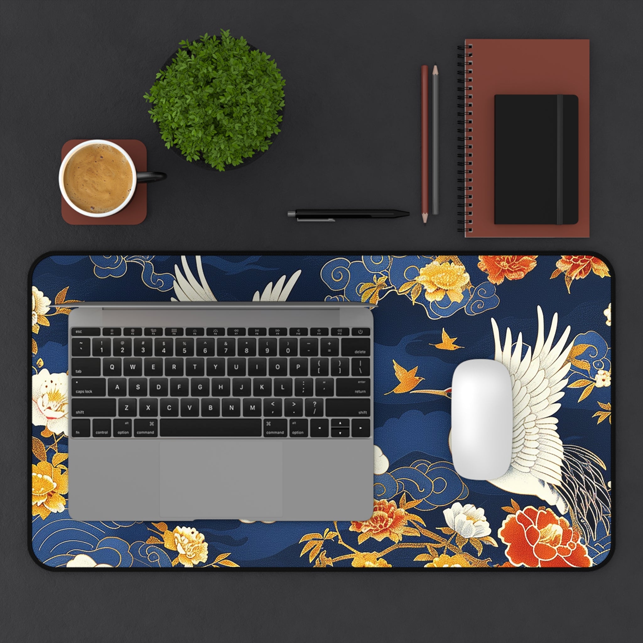 japanese-cranes-art-desk-mat-mousepad-desk-pad-for-home-office-white-asian-crane-design-gift-for-bird-lovers-office-decor-wor