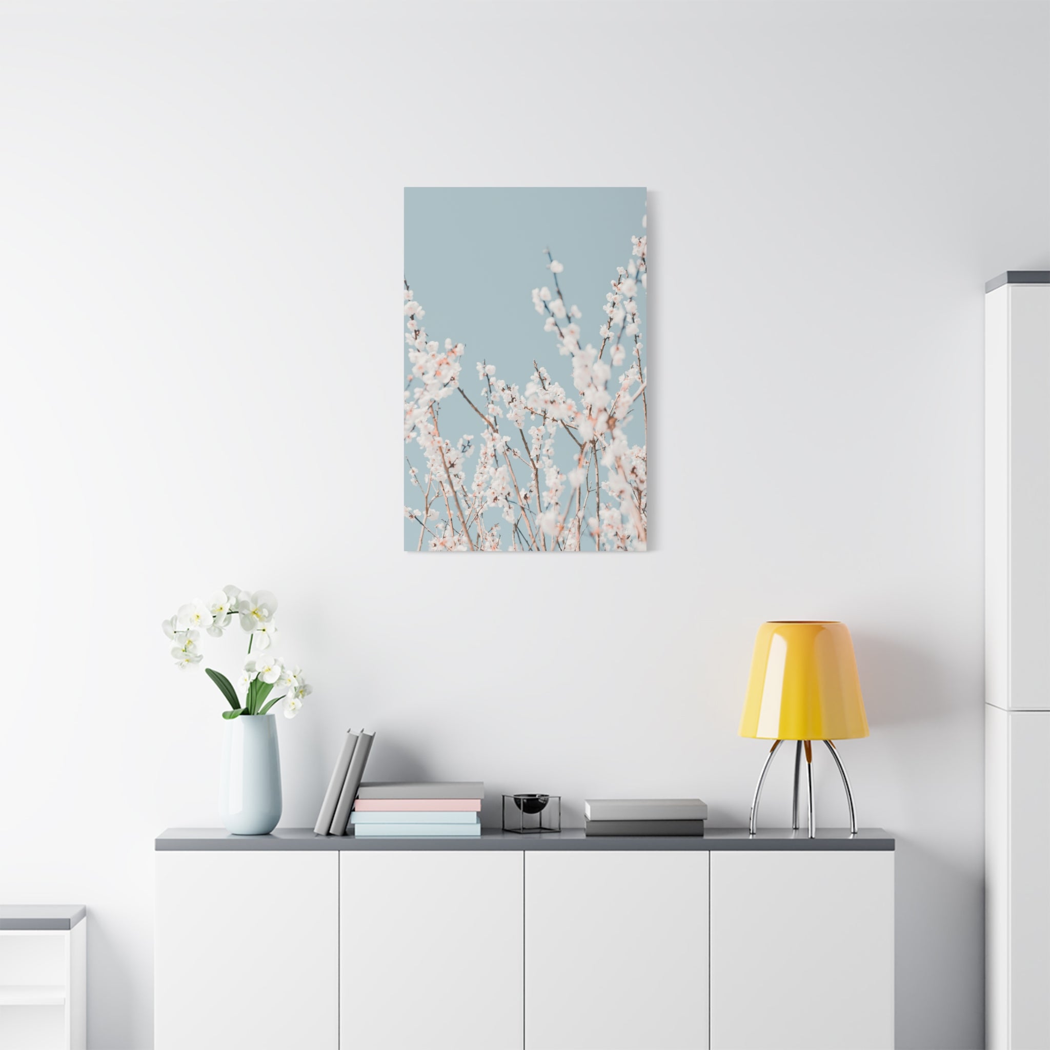 canvas-print-blossom-flowers-minimalist-aesthetic-wall-art-matte-stretched-1-25in-home-decor-floral-decor-elegant-artwork