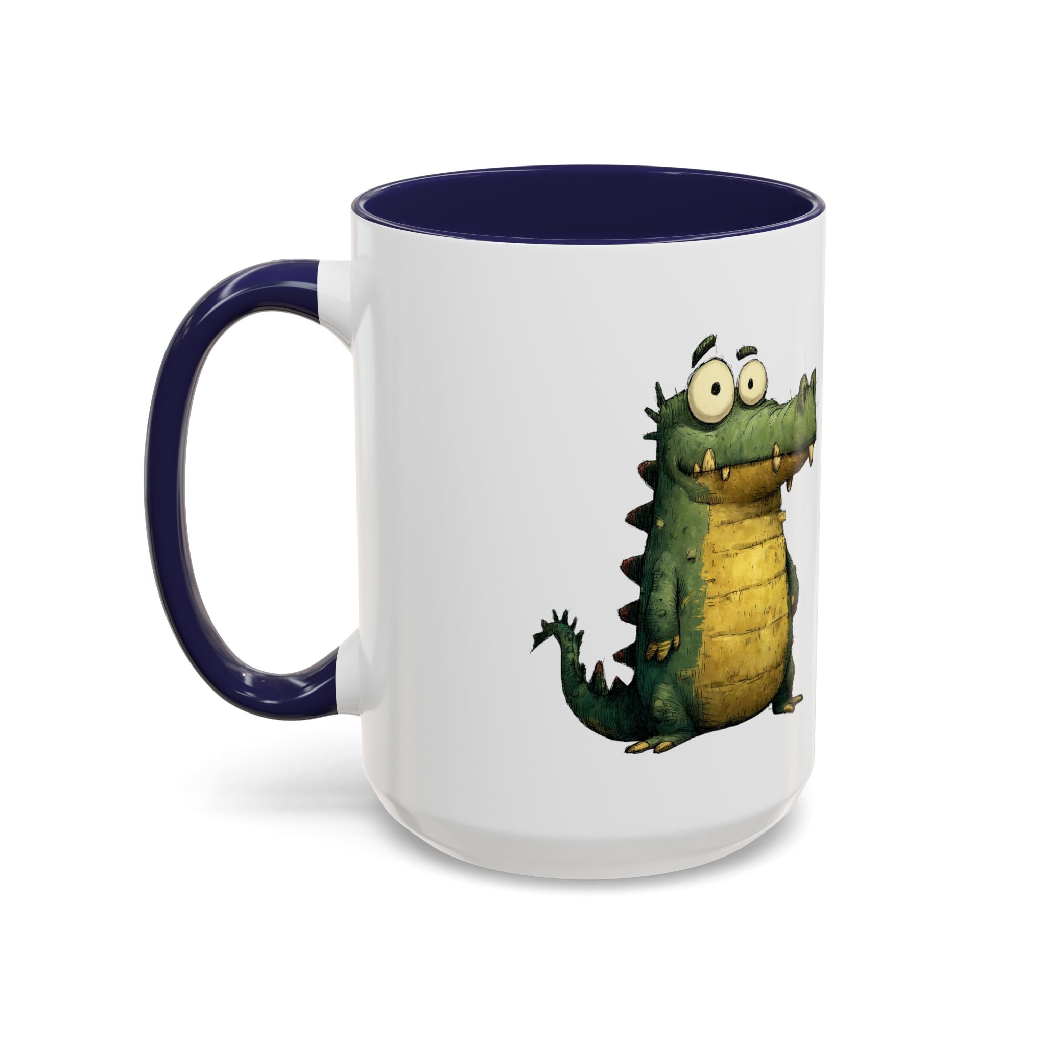 Funny Alligator Accent Coffee Mug | Cute Animal Mug for Nature Lovers, Ideal Gift for Birthdays, Holidays, Home Decor