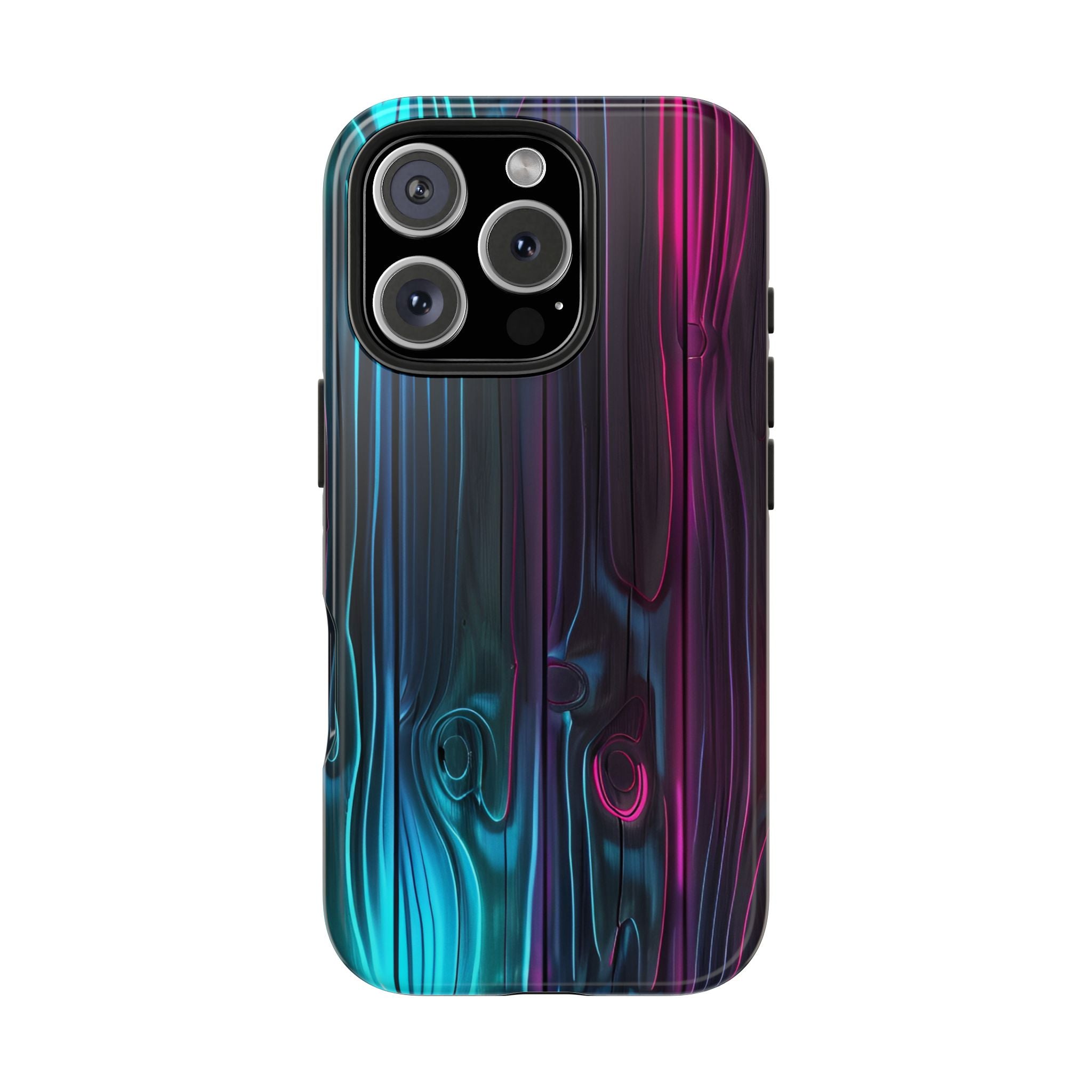 disco-neon-tough-iphone-cases-wood-grain-texture-iphone-case-cover-protective-iphone-shell-unique-iphone-accessories-iphone-1