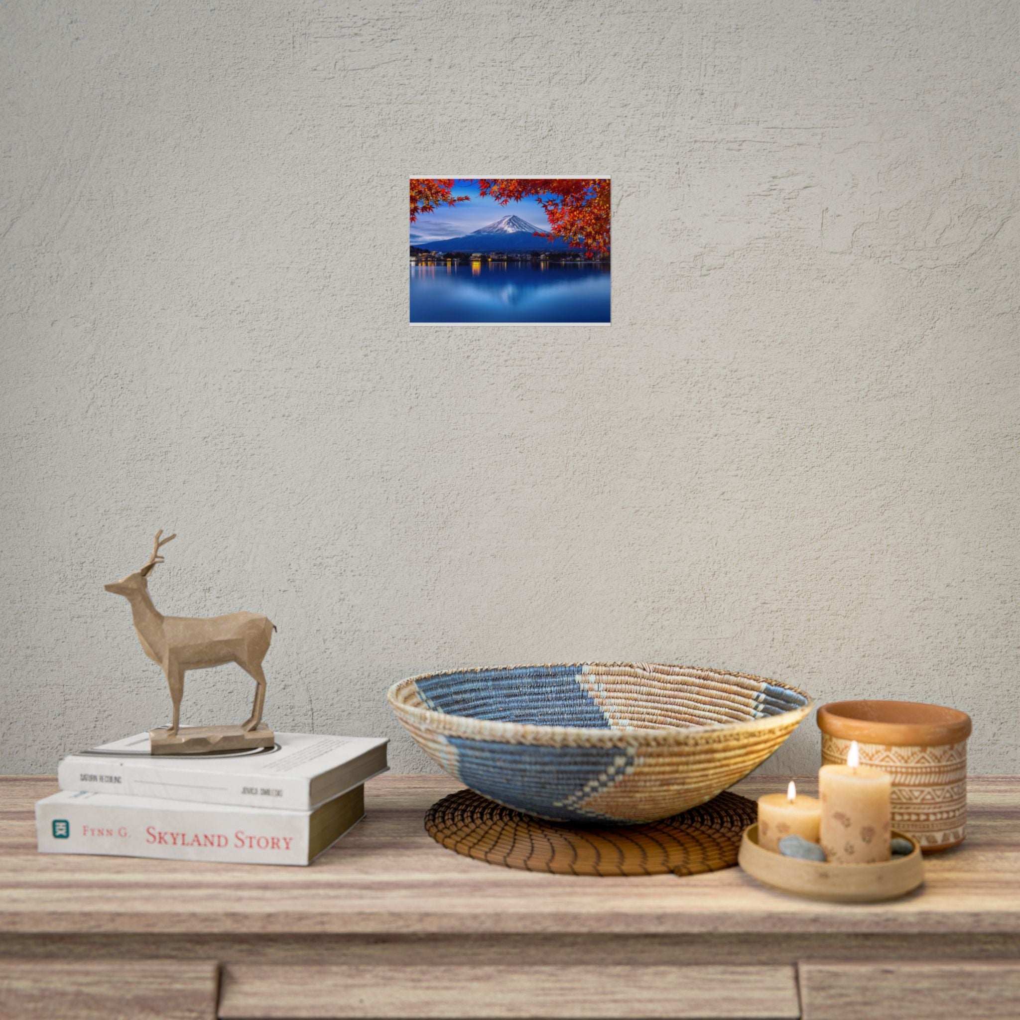 mount-fuji-poster-wall-art-japan-nature-park-autumn-lake-print-poster-art-home-decor-gift-living-room-decor-japanese-home-dec