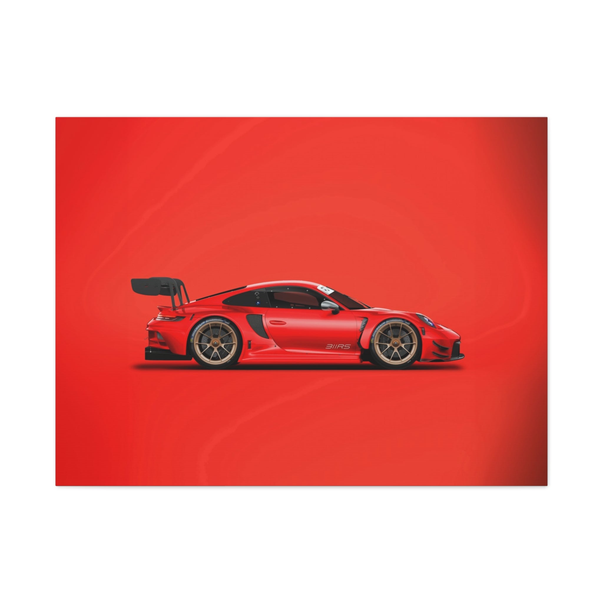 canvas-print-wall-art-porsche-911-red-gt3r-red-supercar-poster-matte-canvas-decor-stretched-large-canvas-wall-art-hypercars-1