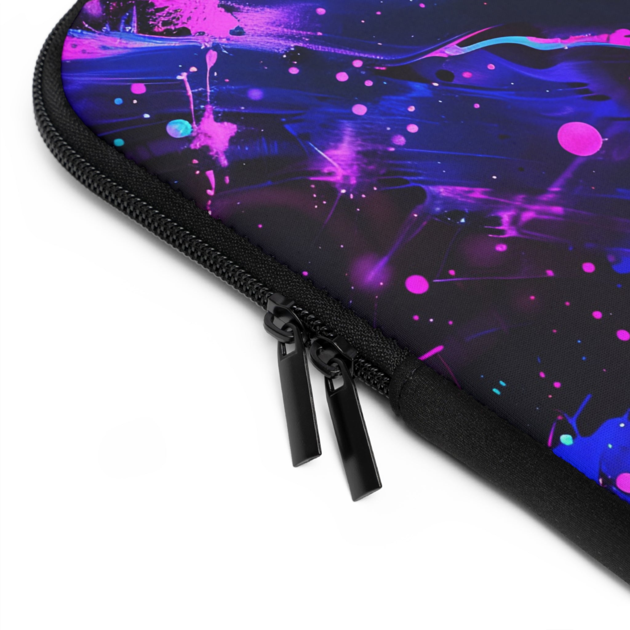 neon-abstract-paint-splatter-laptop-sleeve-navy-macbook-air-sleeve-unique-tech-accessories-colorful-laptop-case-computer-cove