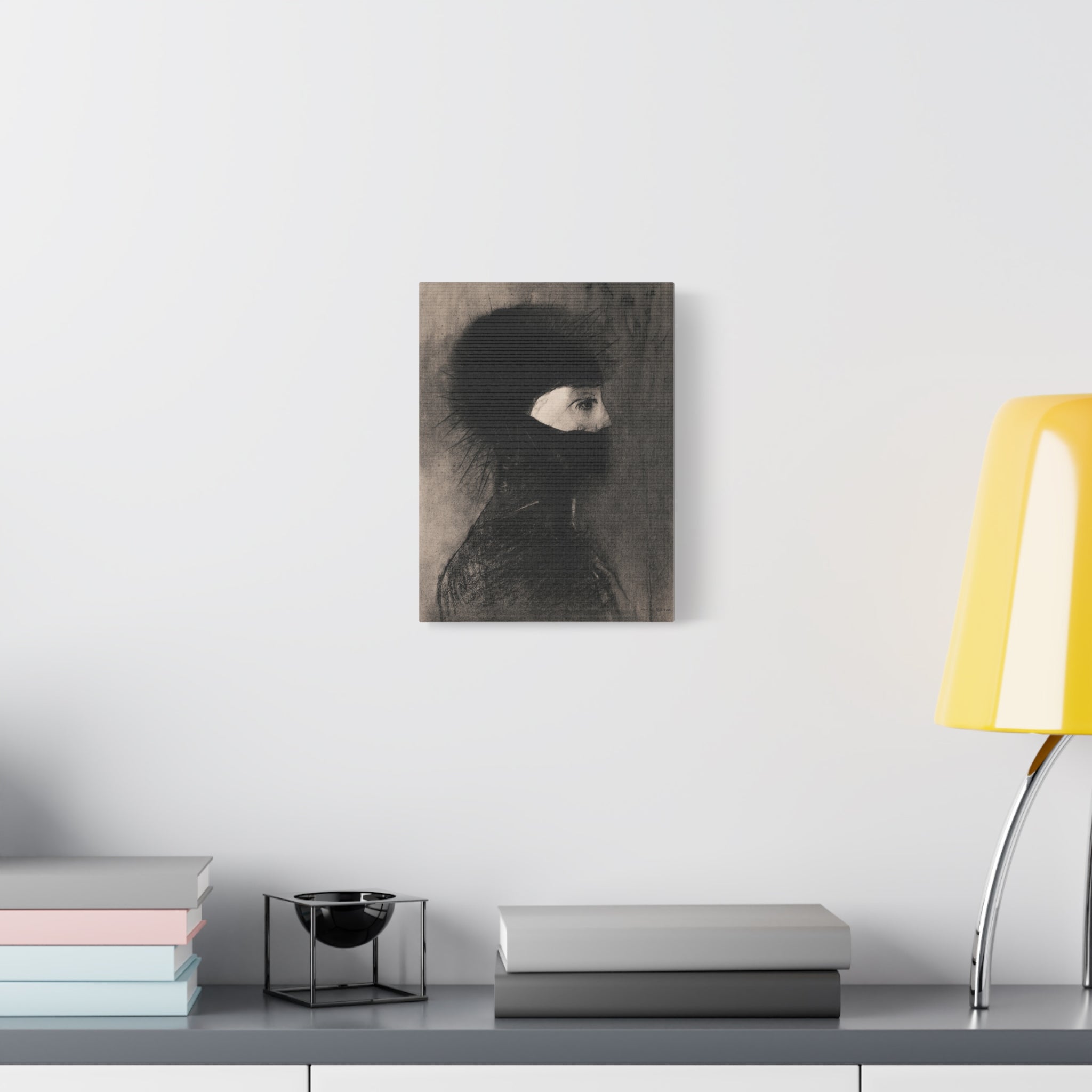 canvas-wall-art-armor-by-odilon-redon-vintage-woman-illustration-post-impressionism-art-wall-decor-matte-canvas-stretched