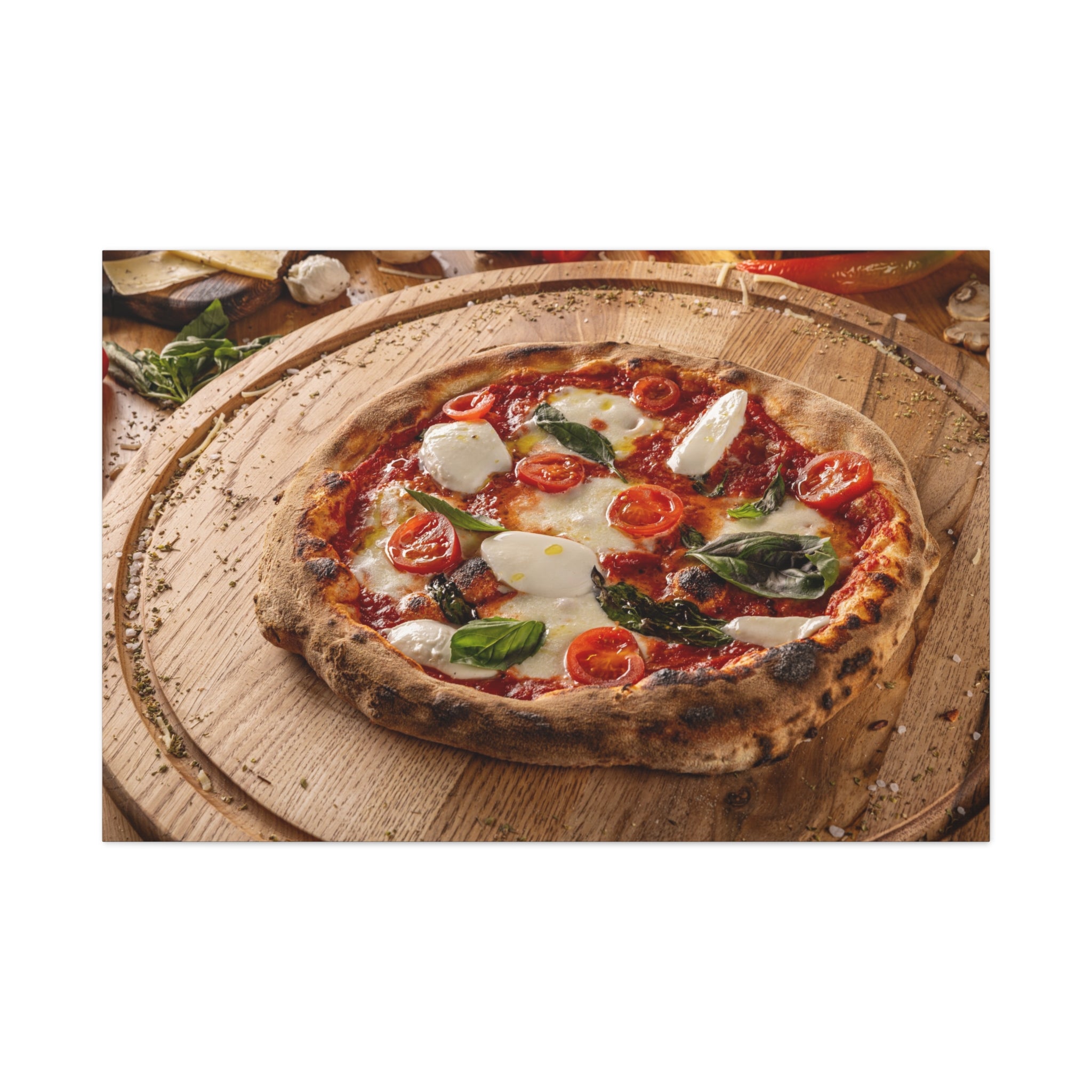 canvas-print-pizza-margherita-kitchen-wall-art-wall-decor-foodie-gift-italian-food-wall-art-restaurant-decor-home-decor-food-