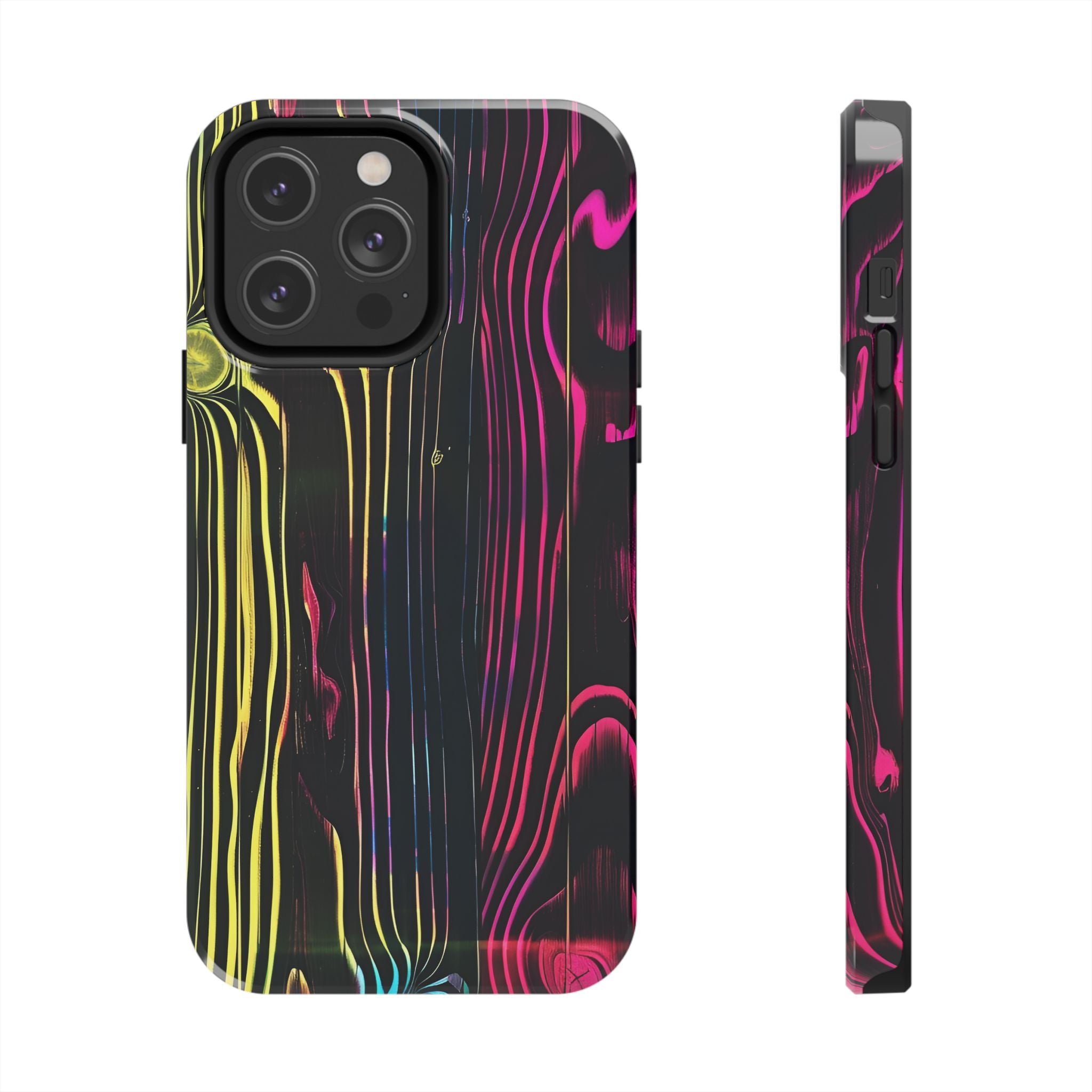 disco-neon-tough-iphone-cases-wood-grain-texture-iphone-case-cover-protective-iphone-shell-unique-iphone-accessories-iphone-1