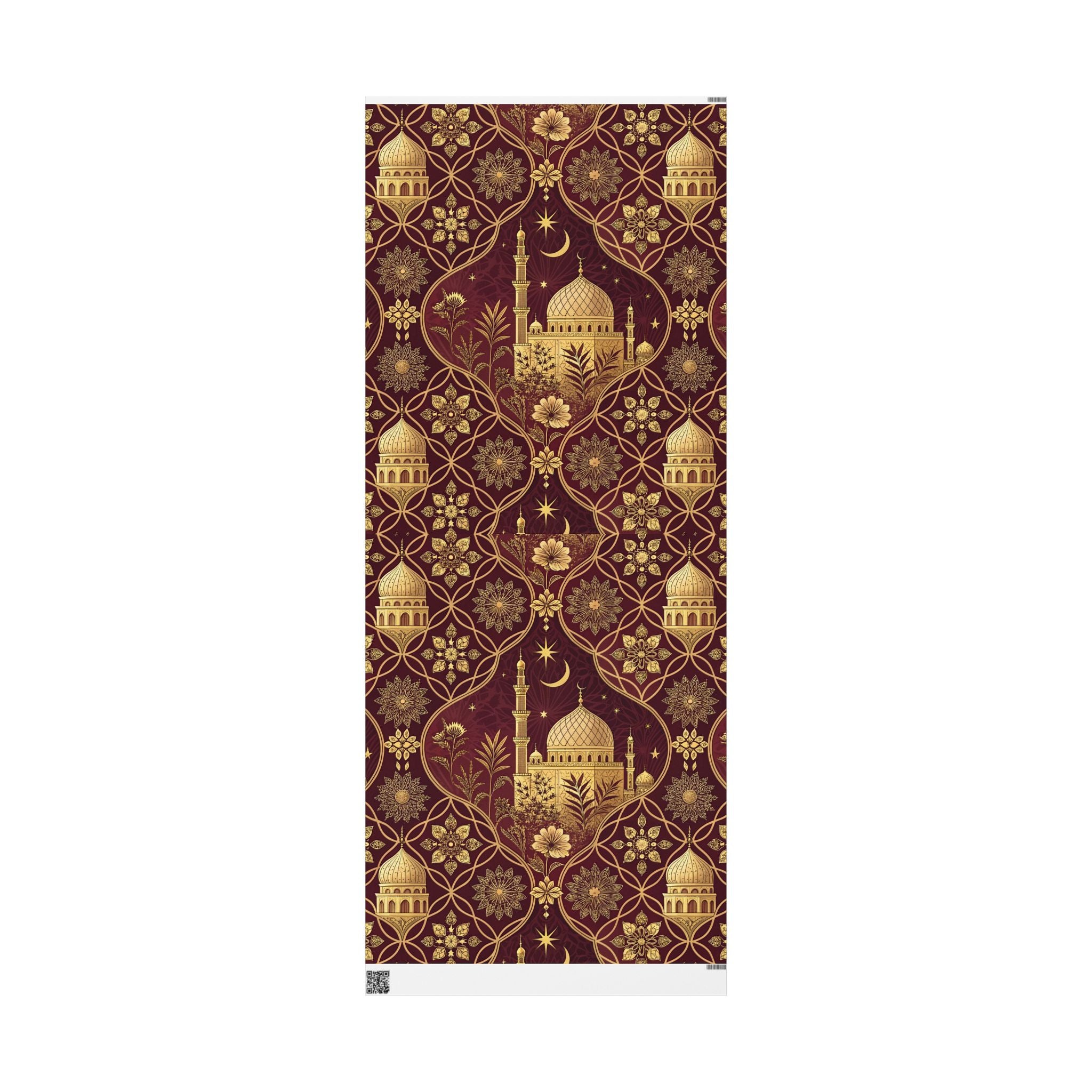 ramadan-night-wrapping-papers-islamic-celestial-gift-wrap-mosque-silhouette-eid-holiday-supplies-festive-present-packaging-re