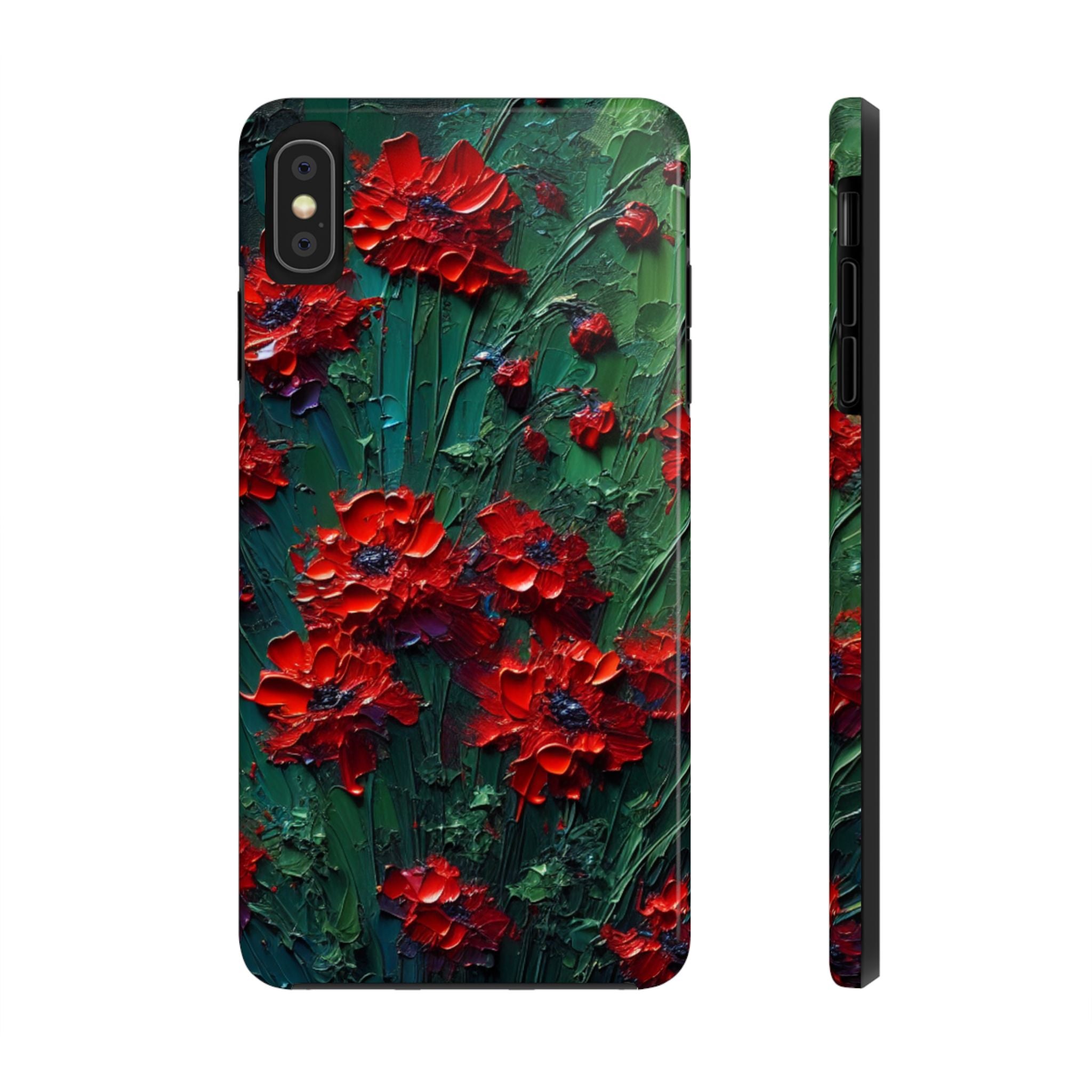 iphone-tough-case-red-wildflowers-oil-painting-floral-iphone-case-protective-iphone-cover-nature-lover-gift-botanical-accesso