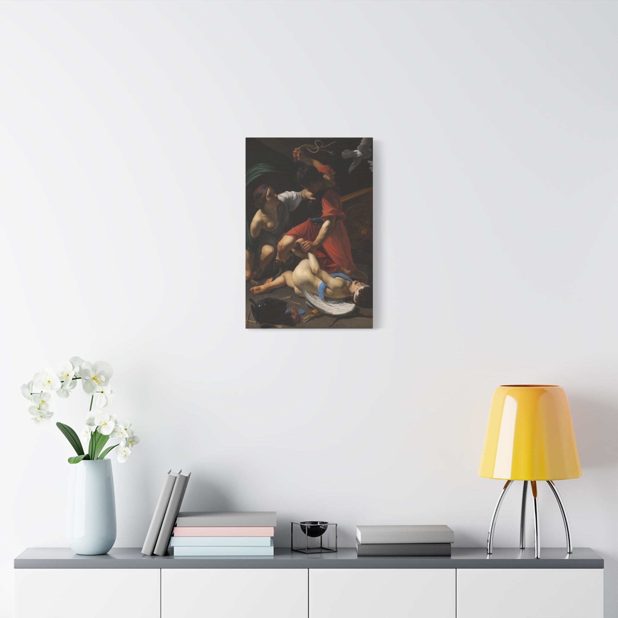 canvas-print-cupid-chastised-bartolomeo-manfredi-1613-matte-canvas-wall-art-stretched-1-25-inch-classic-art-decor-artwork