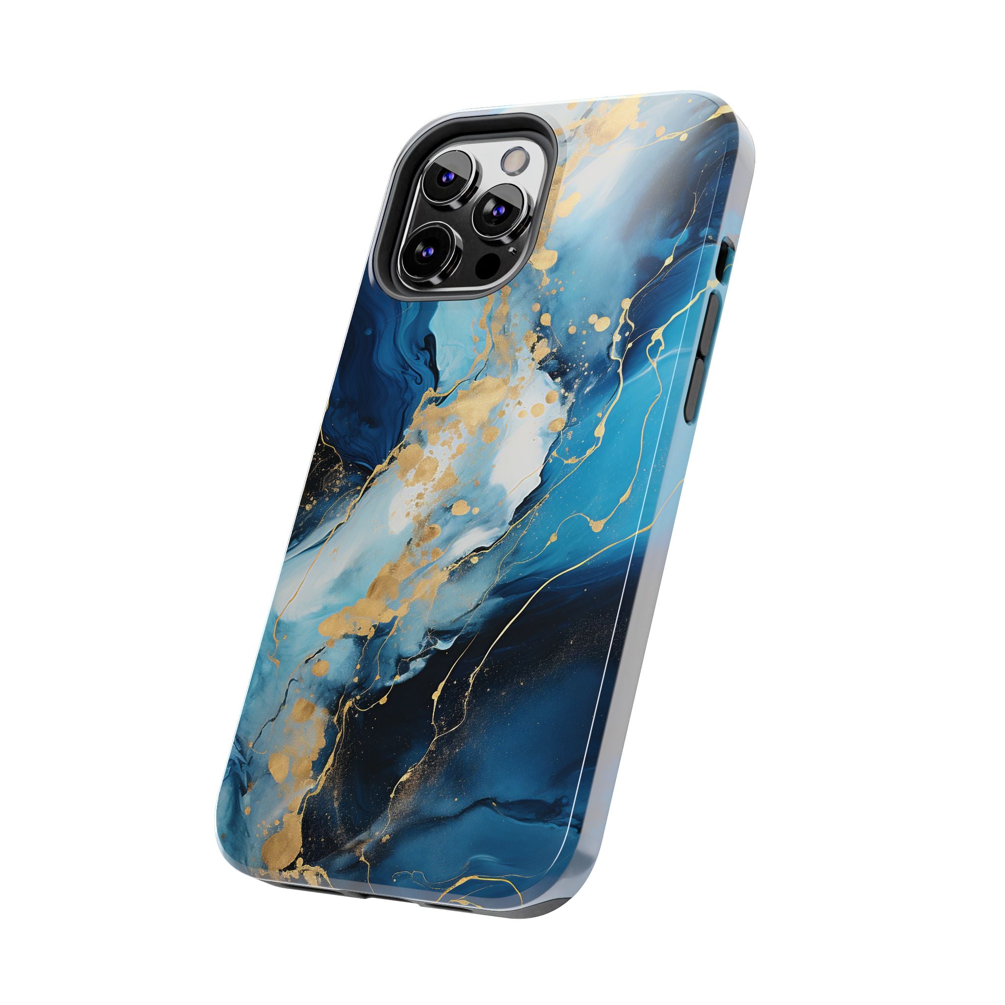 blue-gold-marble-iphone-tough-case-elegant-minimalist-protective-cover-stylish-phone-shell-hard-shell-iphone-case-trendy-acce