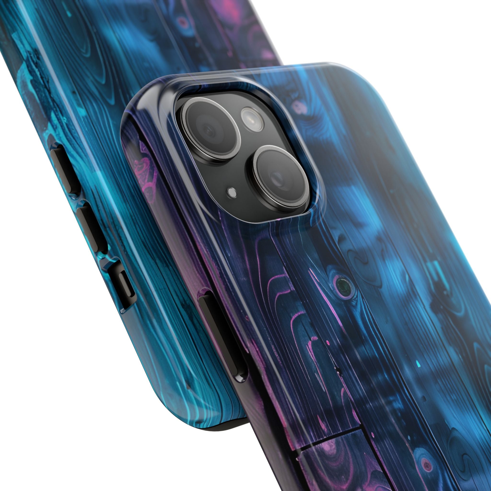 disco-neon-tough-iphone-cases-wood-grain-texture-iphone-case-cover-protective-iphone-shell-unique-iphone-accessories-iphone-1