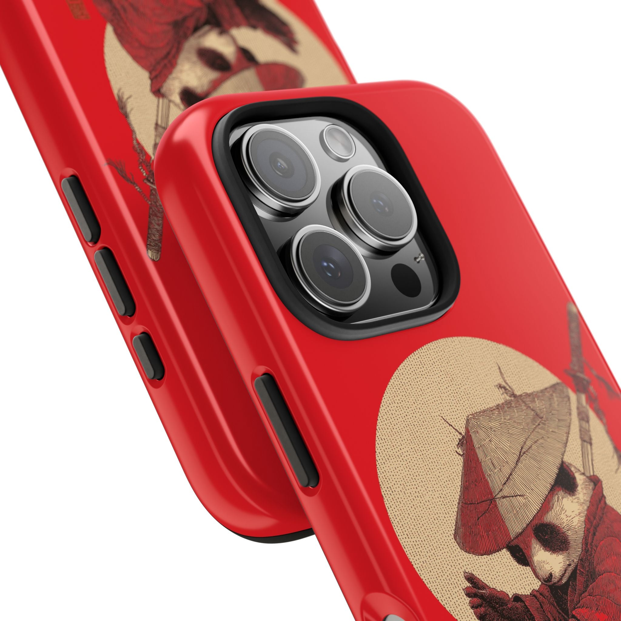 japanese-samurai-panda-iphone-tough-case-kawaii-animal-phone-cover-protective-phone-cover-japandi-art-iphone-case