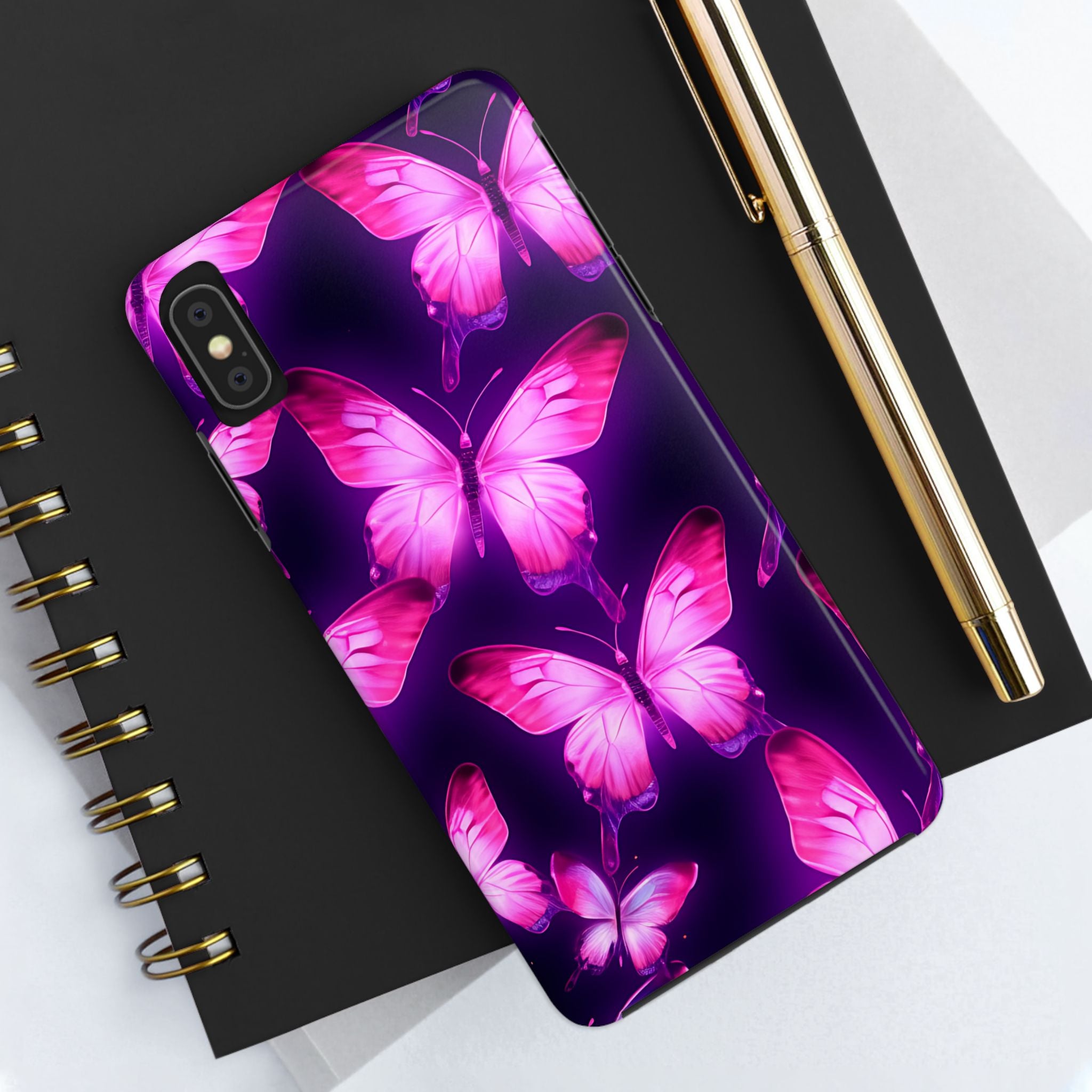 neon-glitter-butterfly-tough-phone-case-iphone-cover-protective-phone-case-sparkly-cellphone-case-glittery-phone-cover-tough-