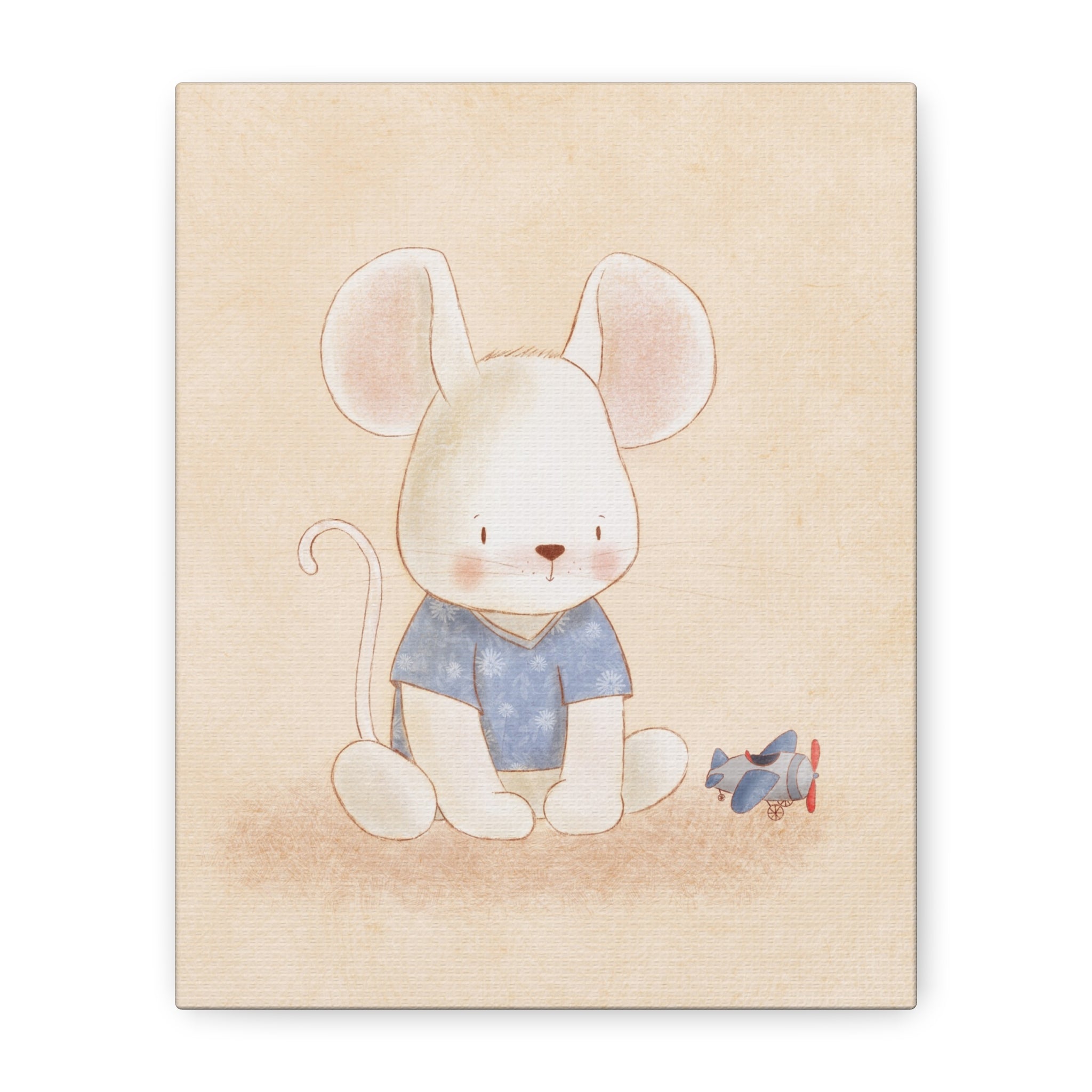 canvas-wall-art-cute-mouse-nursery-decor-baby-mouse-print-nursery-art-cute-mouse-decoration-baby-nursery-cute-animals