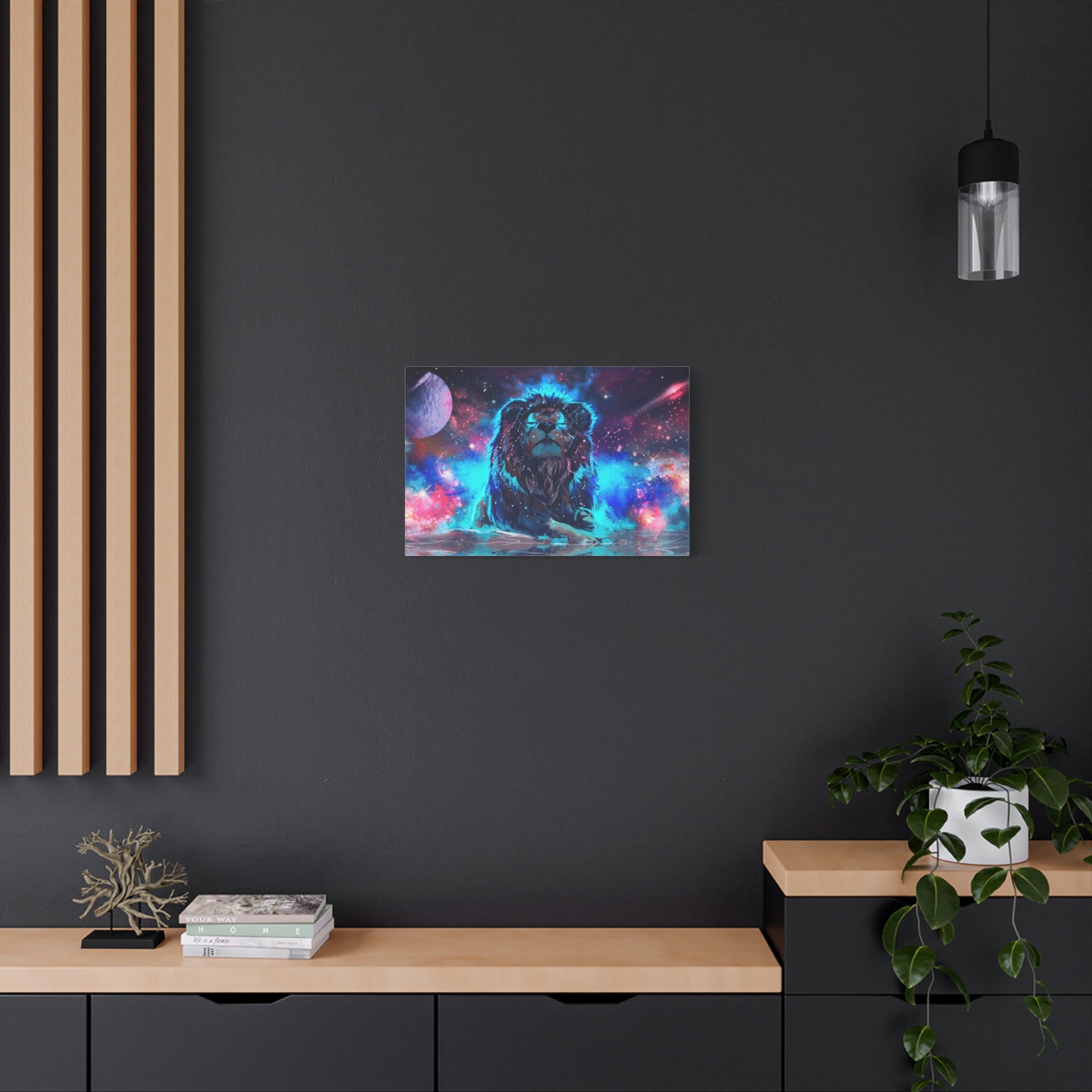 canvas-print-lion-wall-art-fantasy-leon-living-room-decor-matte-stretched-lion-poster-jungle-animal-art-print-wildlife-safari