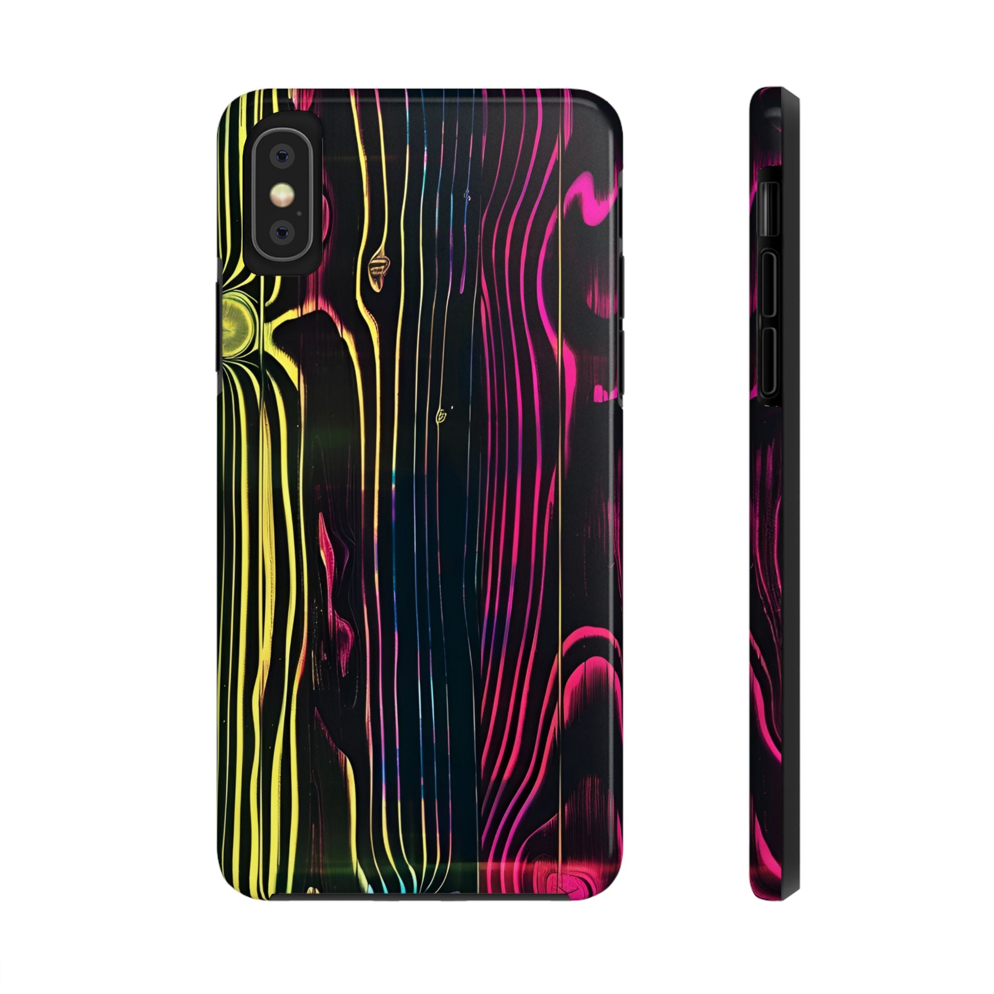 disco-neon-tough-iphone-cases-wood-grain-texture-iphone-case-cover-protective-iphone-shell-unique-iphone-accessories-iphone-1