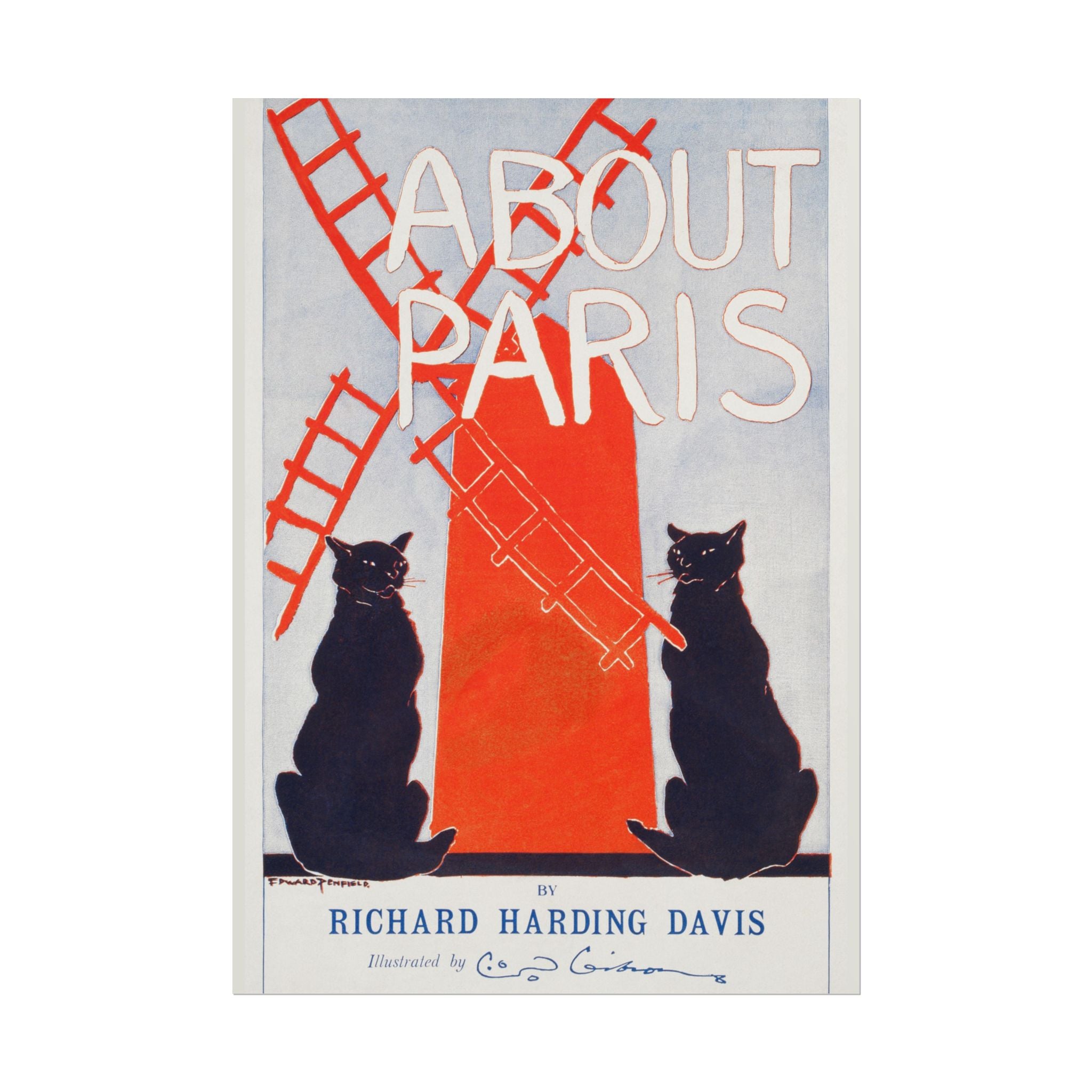 poster-print-paris-decor-by-edward-penfield-rolled-poster-fine-art-black-cats-living-room-home-decor-parisian-illustration-po