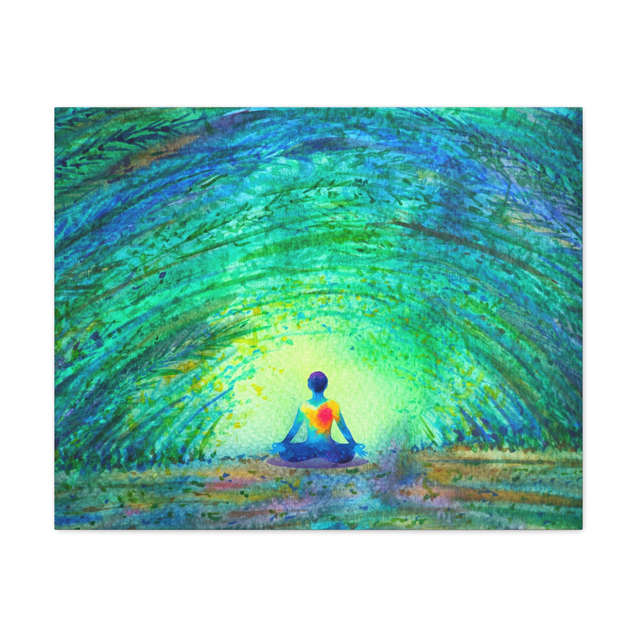 canvas-wall-art-yoga-nature-peace-home-decor-meditation-gift-mindfulness-painting-zen-retreat-print-living-room-decor