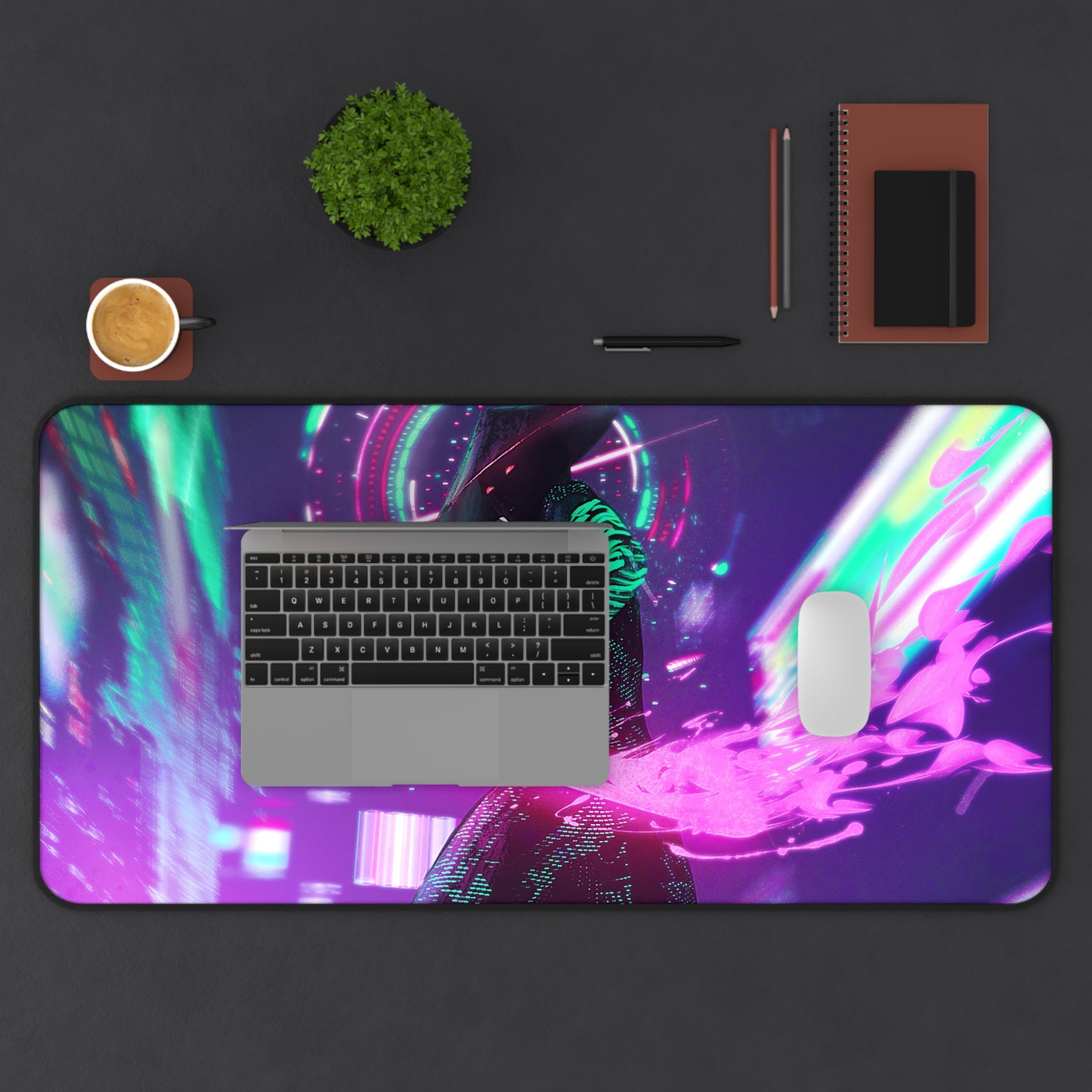 neon-cyberpunk-samurai-mouse-pad-large-gaming-desk-mat-fantasy-protective-desk-pad-japanese-desk-accessory