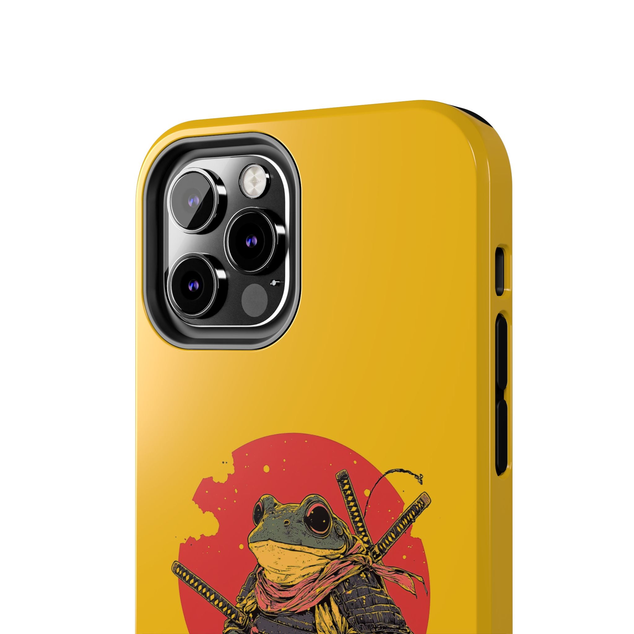 retro-vintage-ninja-frog-iphone-tough-case-red-sun-japanese-samurai-frog-design-ninja-warrior-yellow-iphone-hard-cover