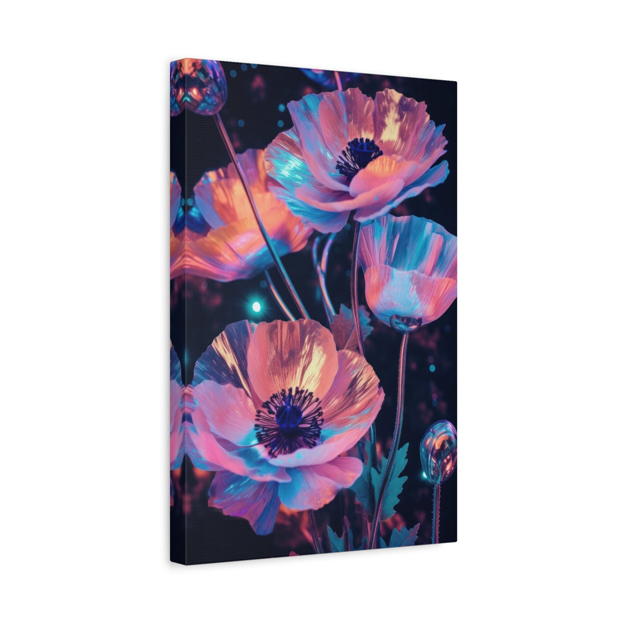 canvas-print-poppy-flower-art-pearl-floral-wall-art-floral-print-flower-print-nature-wall-decor-flower-wall-decor-housewarmin