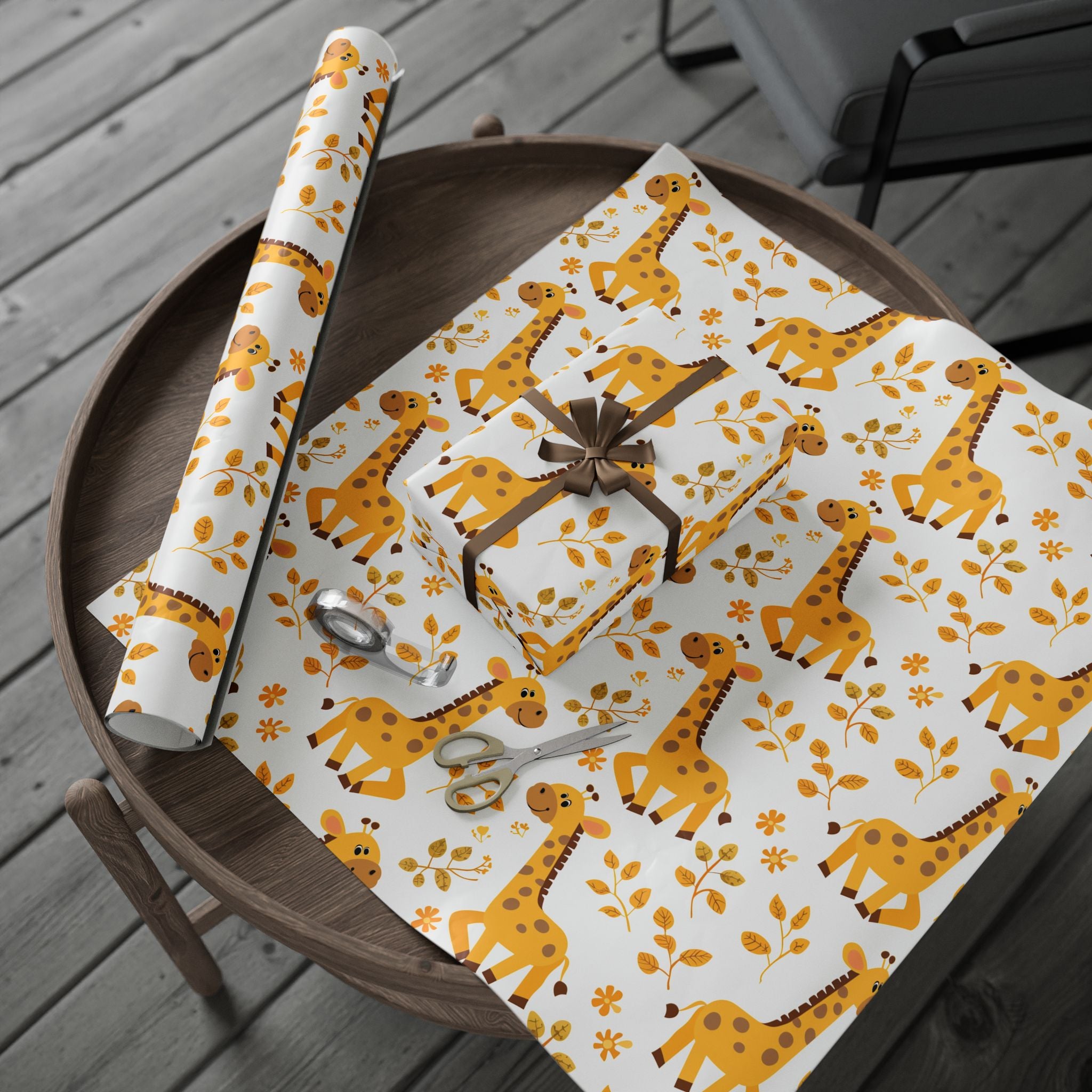 cut-giraffe-jungle-party-gift-wrap-paper-for-birthdays-and-holidays-30x72-inch-fun-wrapping-sheets-baby-gift-wrap-celebratory
