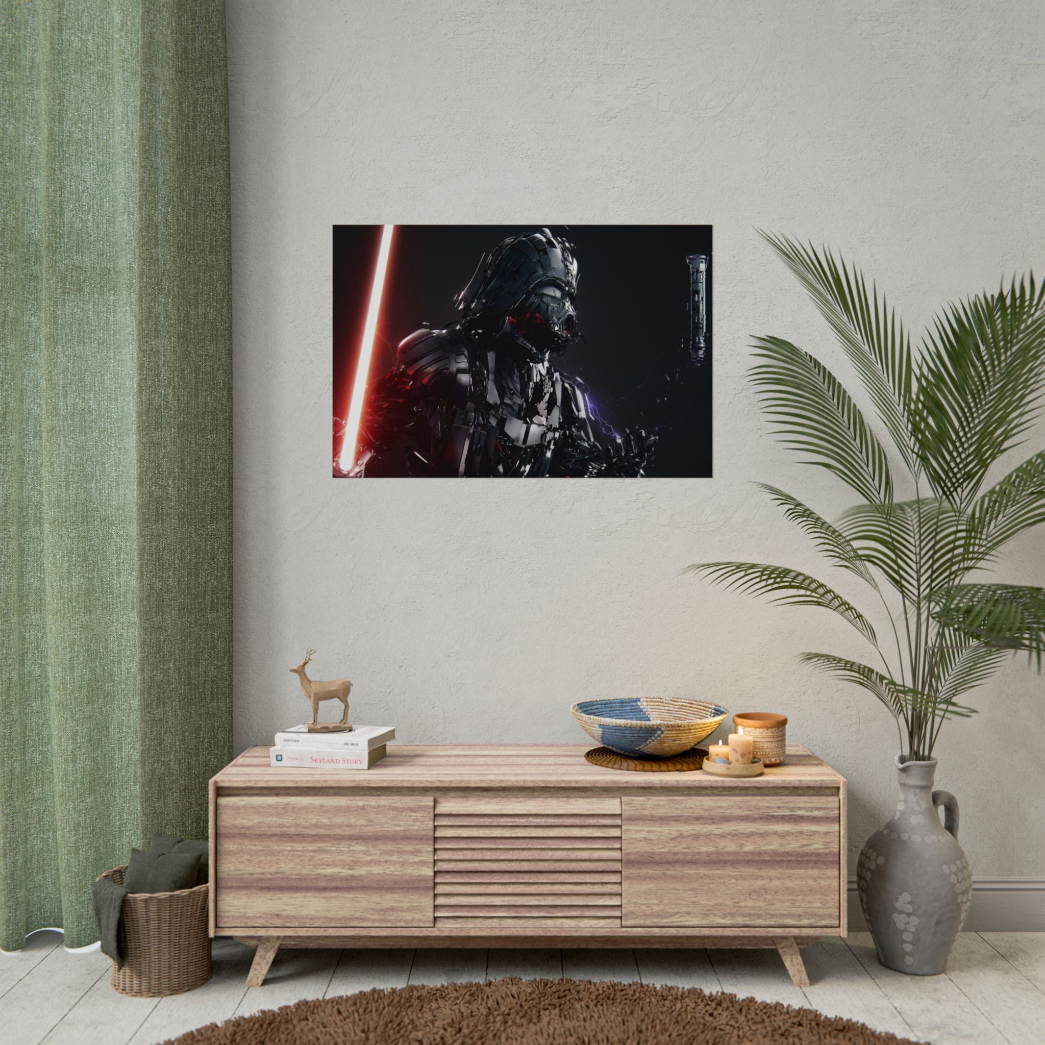 darth-vader-poster-print-star-wars-wall-art-galactic-darth-vader-art-darth-vader-wall-decor-lightsaber-dark-side-art-gift-for