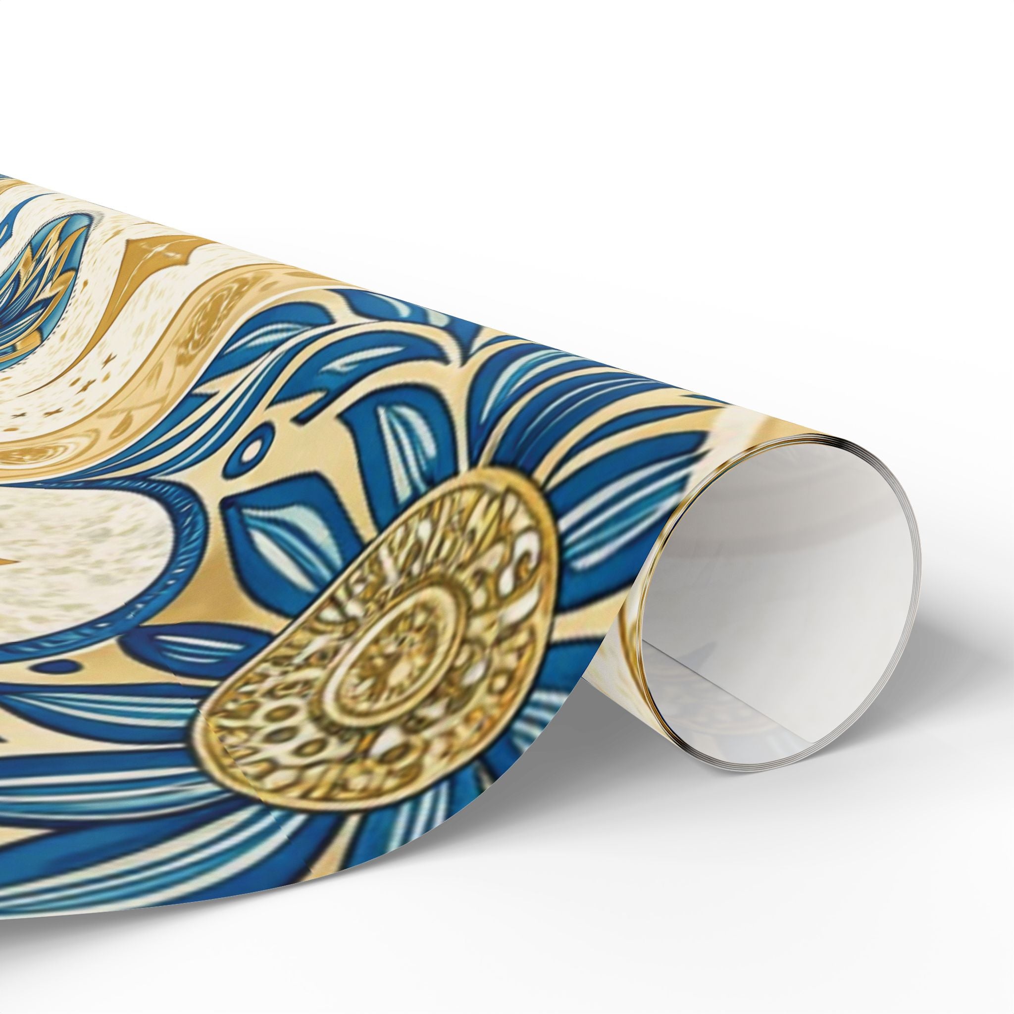 ramadan-night-wrapping-papers-islamic-crescent-moon-gift-wrap-mosque-silhouette-eid-holiday-supplies-festive-present-packagin