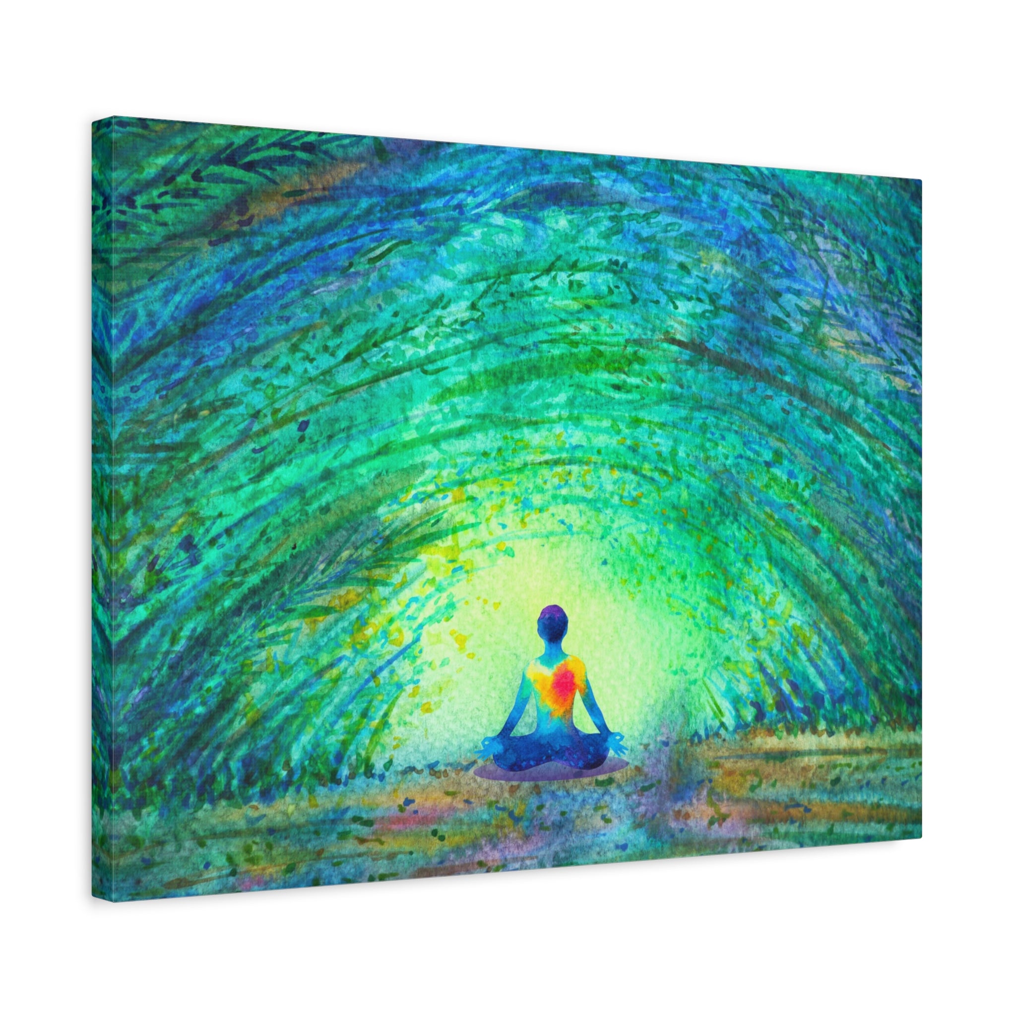 canvas-wall-art-yoga-nature-peace-home-decor-meditation-gift-mindfulness-painting-zen-retreat-print-living-room-decor