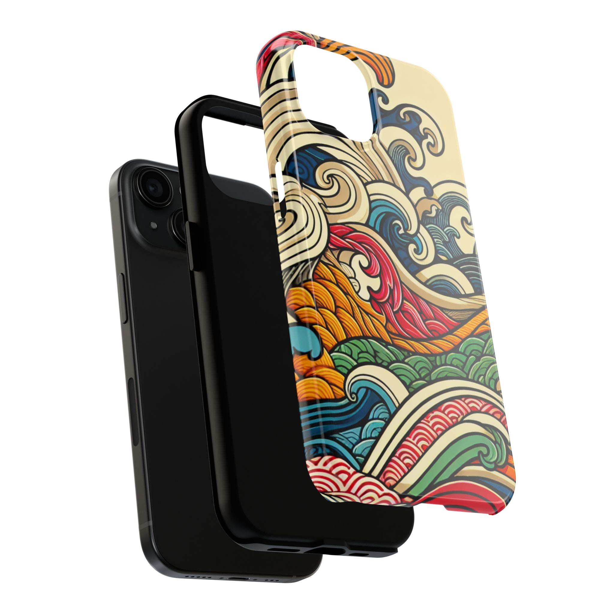 japanese-wave-art-tough-phone-case-protective-iphone-cover-unique-asian-design-gift-for-him-gift-for-her-christmas-gift