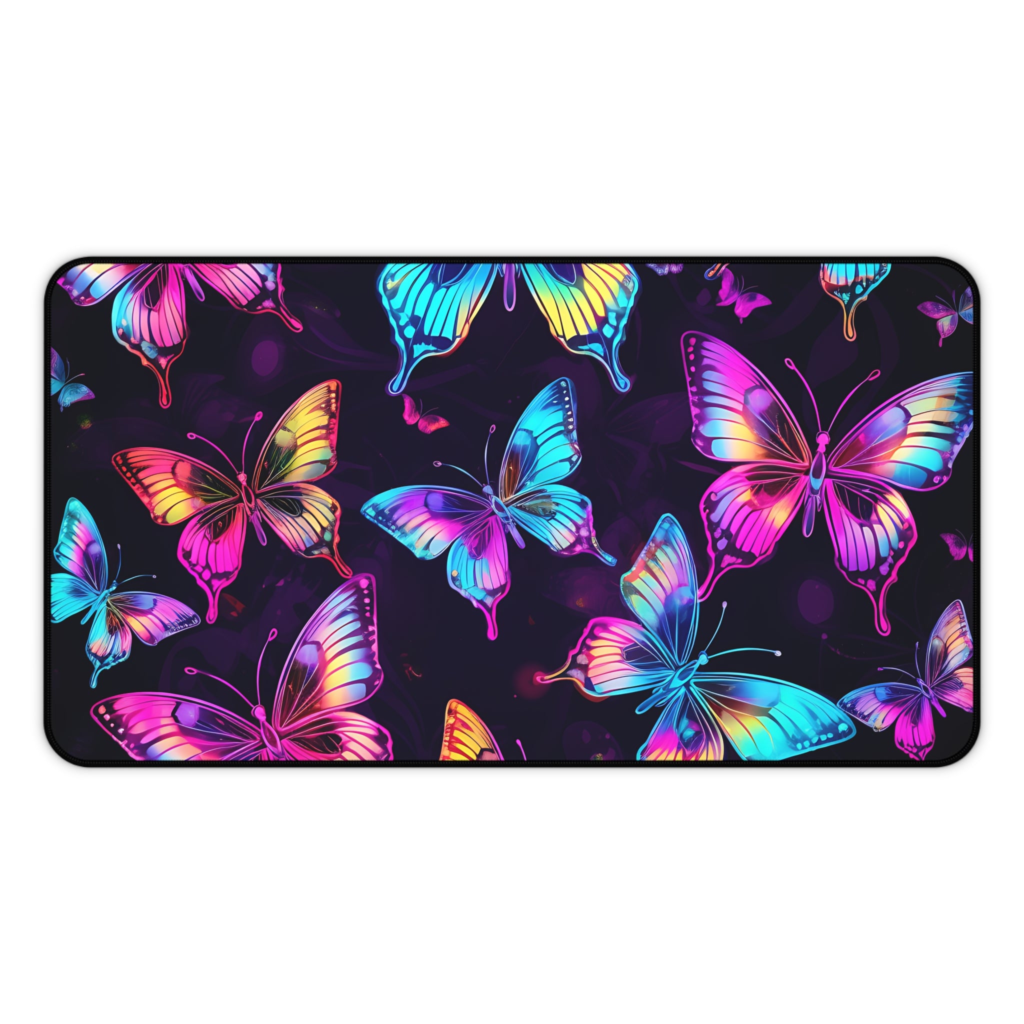 vibrant-pink-blue-butterfly-and-neon-mouse-pad-desk-pad-desk-accessories-office-decor-large-mousepad