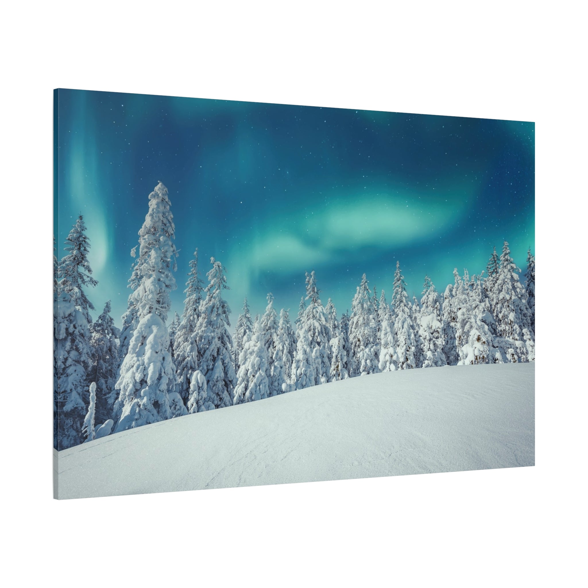 winter-canvas-wall-art-print-winter-tree-aurora-borealis-winter-decor-matte-canvas