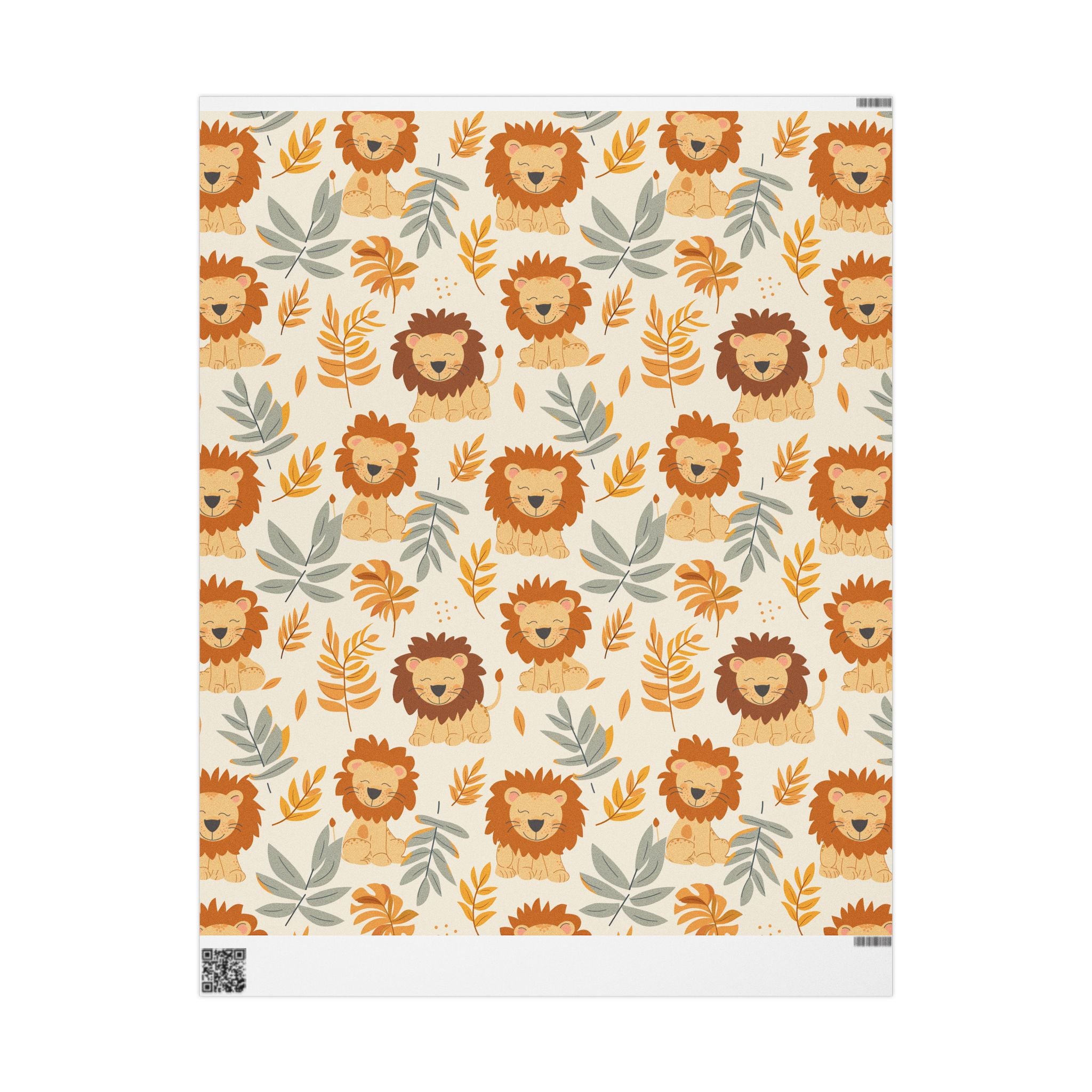 cut-lion-jungle-party-gift-wrap-paper-for-birthdays-and-holidays-30x72-inch-fun-wrapping-sheets-baby-gift-wrap-celebratory-1