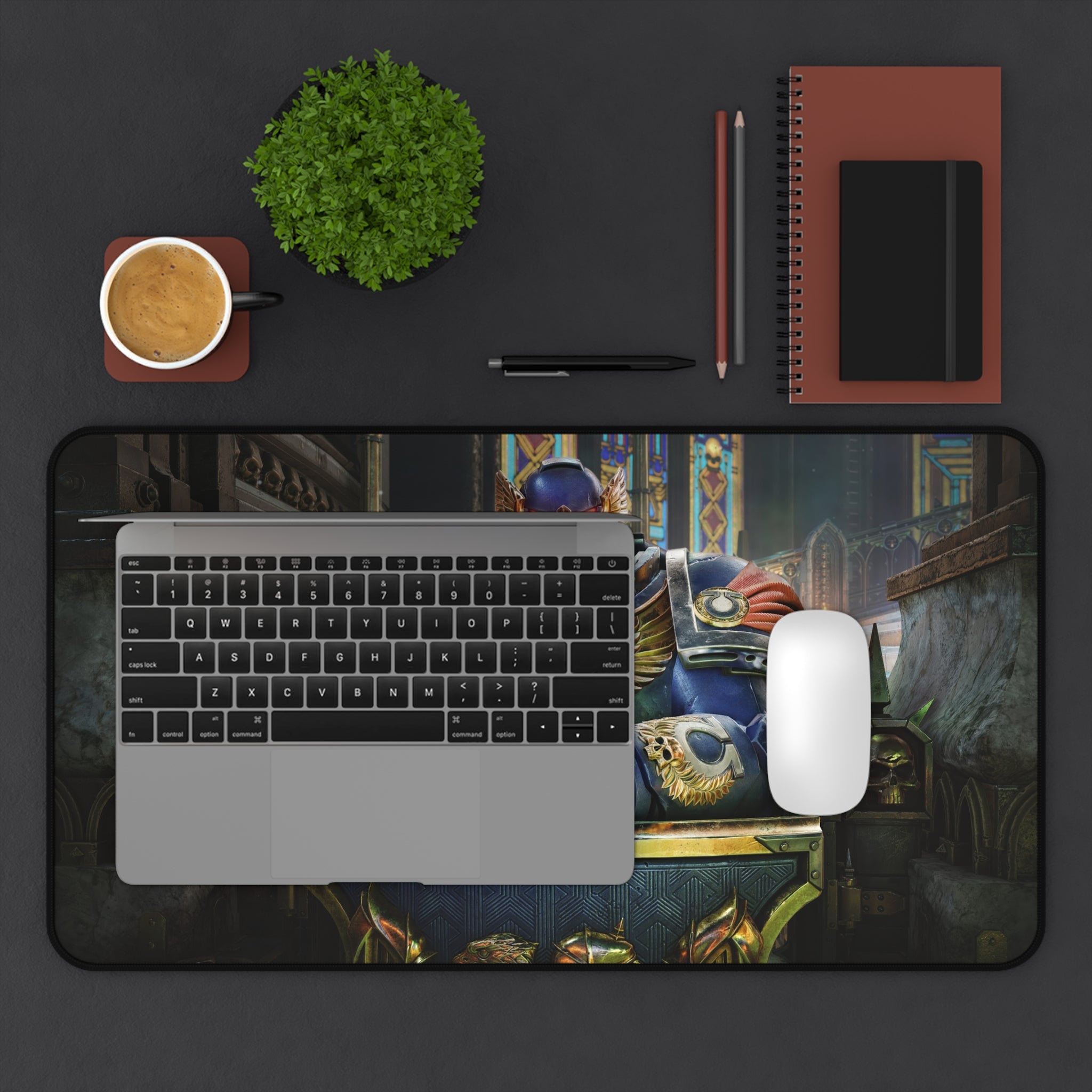 warhammer-40k-gaming-mouse-pad-space-marine-2-heavy-bullwark-xl-desk-mat-extended-desk-pad-for-wargaming-gamer-gift