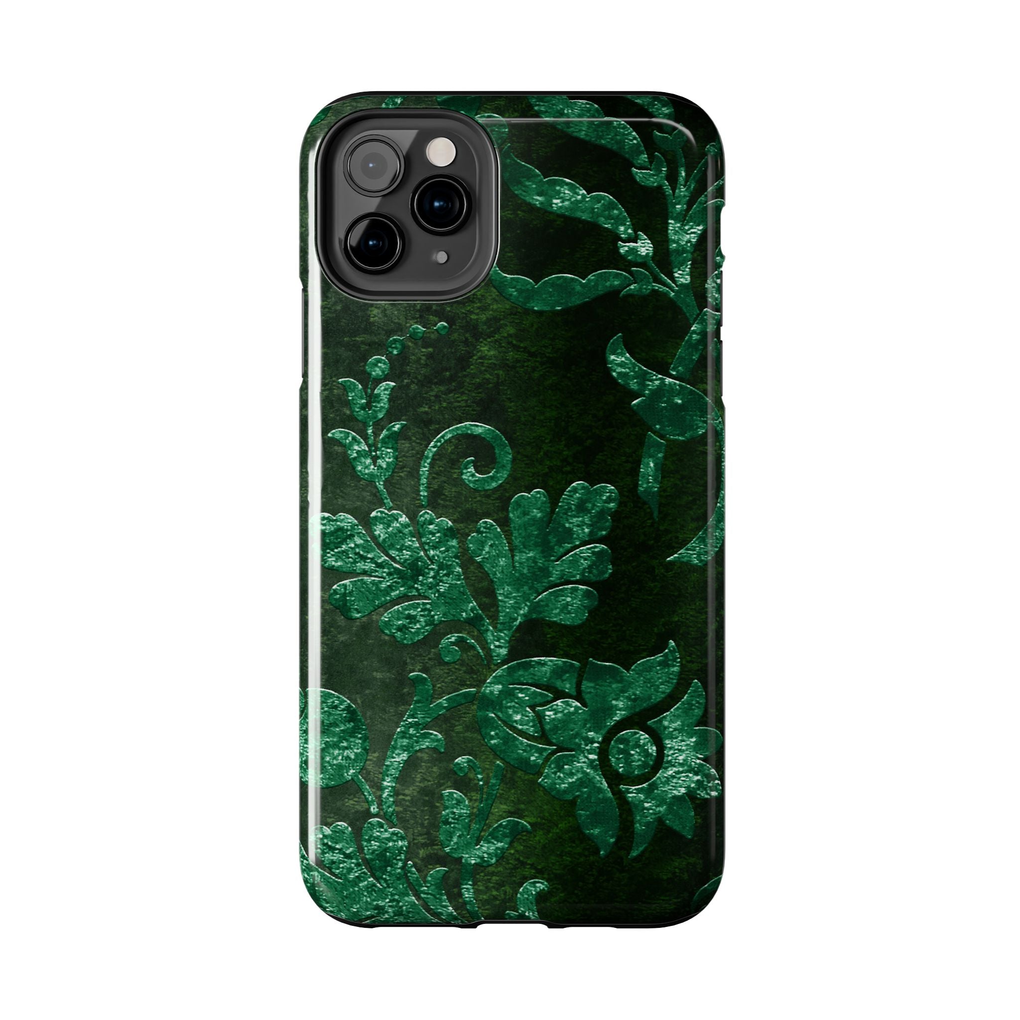 embossed-emerald-velvet-tough-phone-case-protective-iphone-cover-heavy-duty-phone-case-rugged-phone-case-durable-smartphone-c