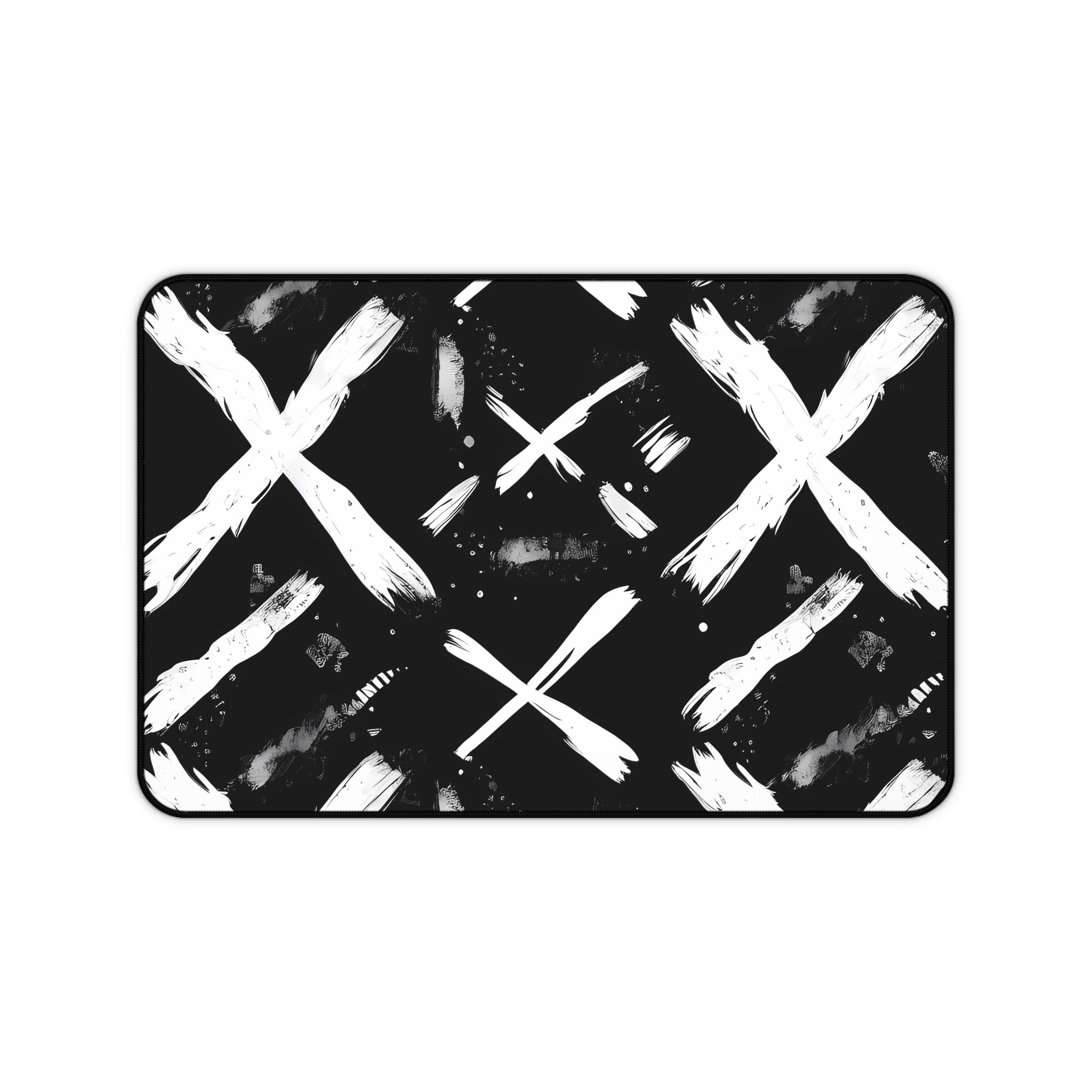 xxx-monochrome-mouse-pad-black-and-white-face-desk-mat-sleek-black-and-white-desk-pad-modern-minimalist-mouse-pad