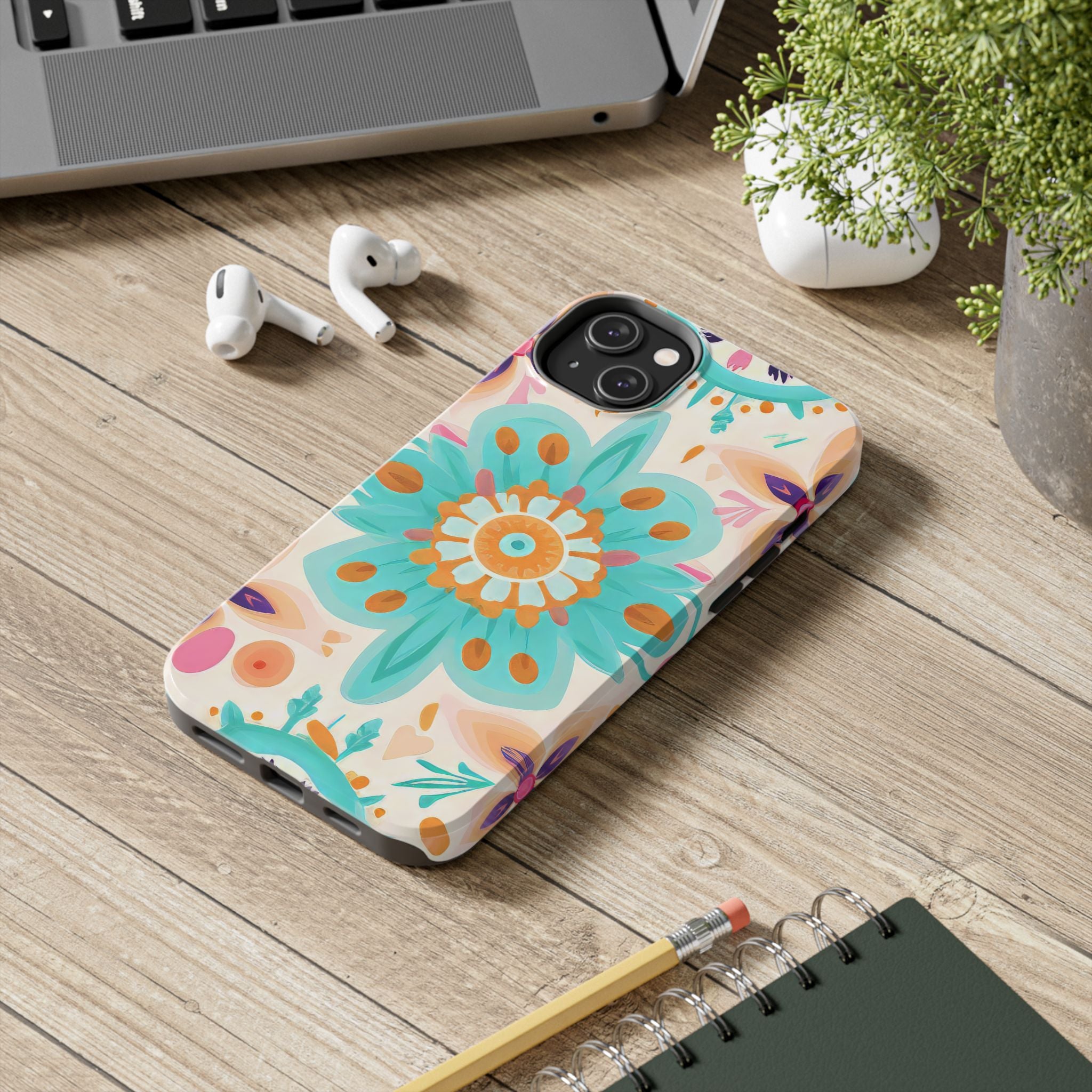 boho-floral-pastel-iphone-tough-case-protective-iphone-cover-artistic-iphone-case-stylish-tech-accessory-unique-gift-iphone-c