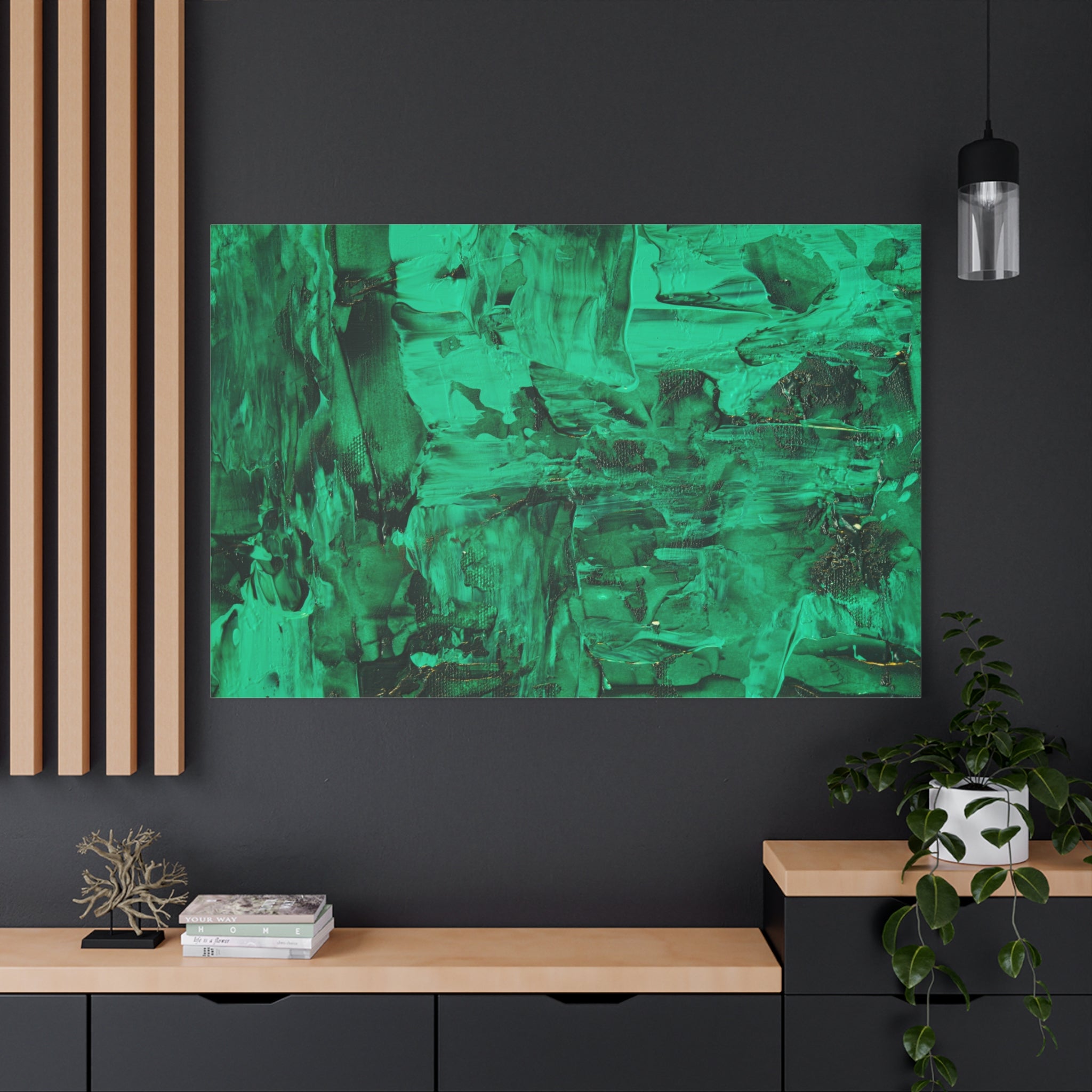canvas-print-abstract-green-painting-wall-art-home-decor-office-decor-green-canvas-bedroom-gallery-wrap-modern-art-green-prin