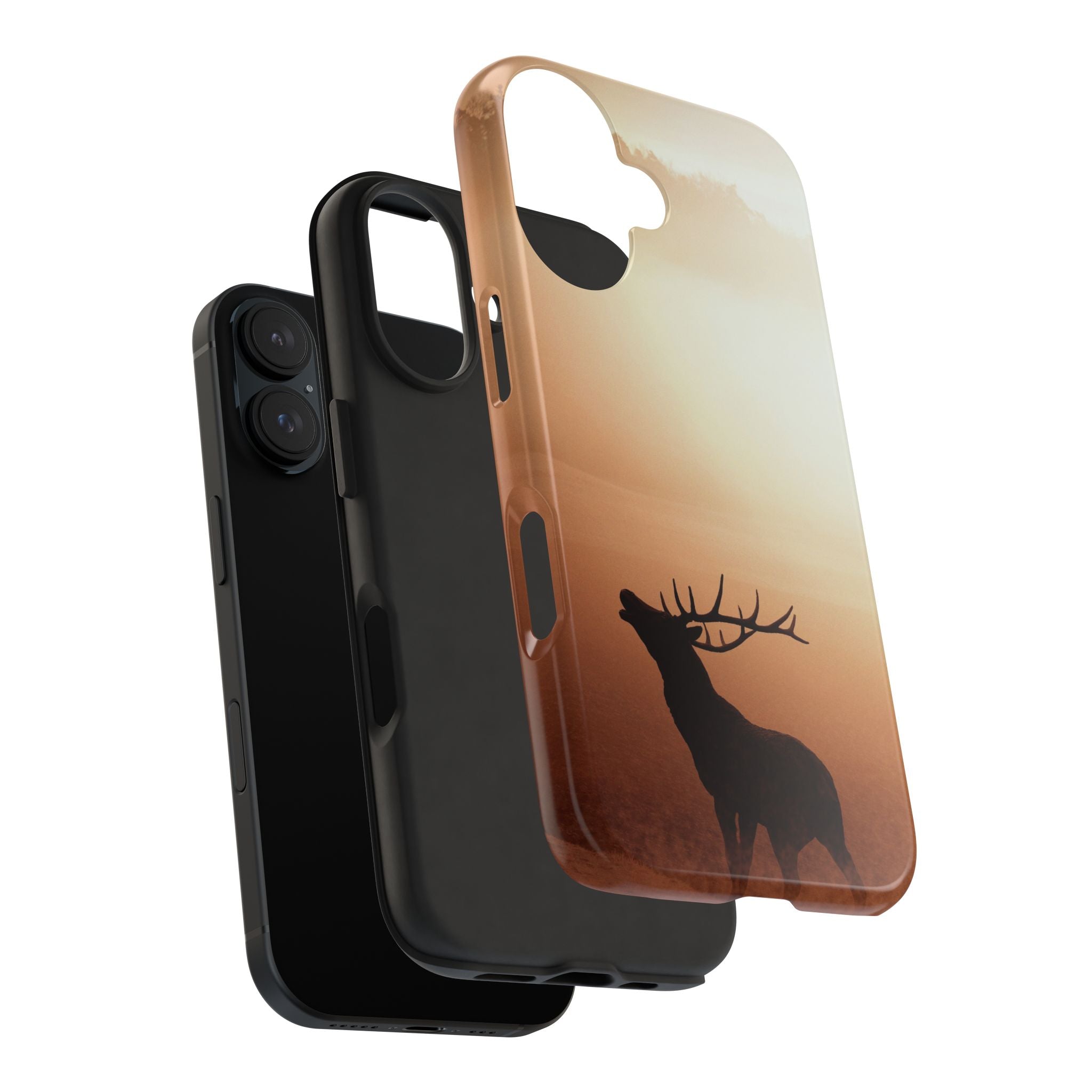 tough-phone-cases-elk-sunset-nature-design-iphone-protective-case-phone-cover-wildlife-lover-gift-outdoor-adventure-accessory