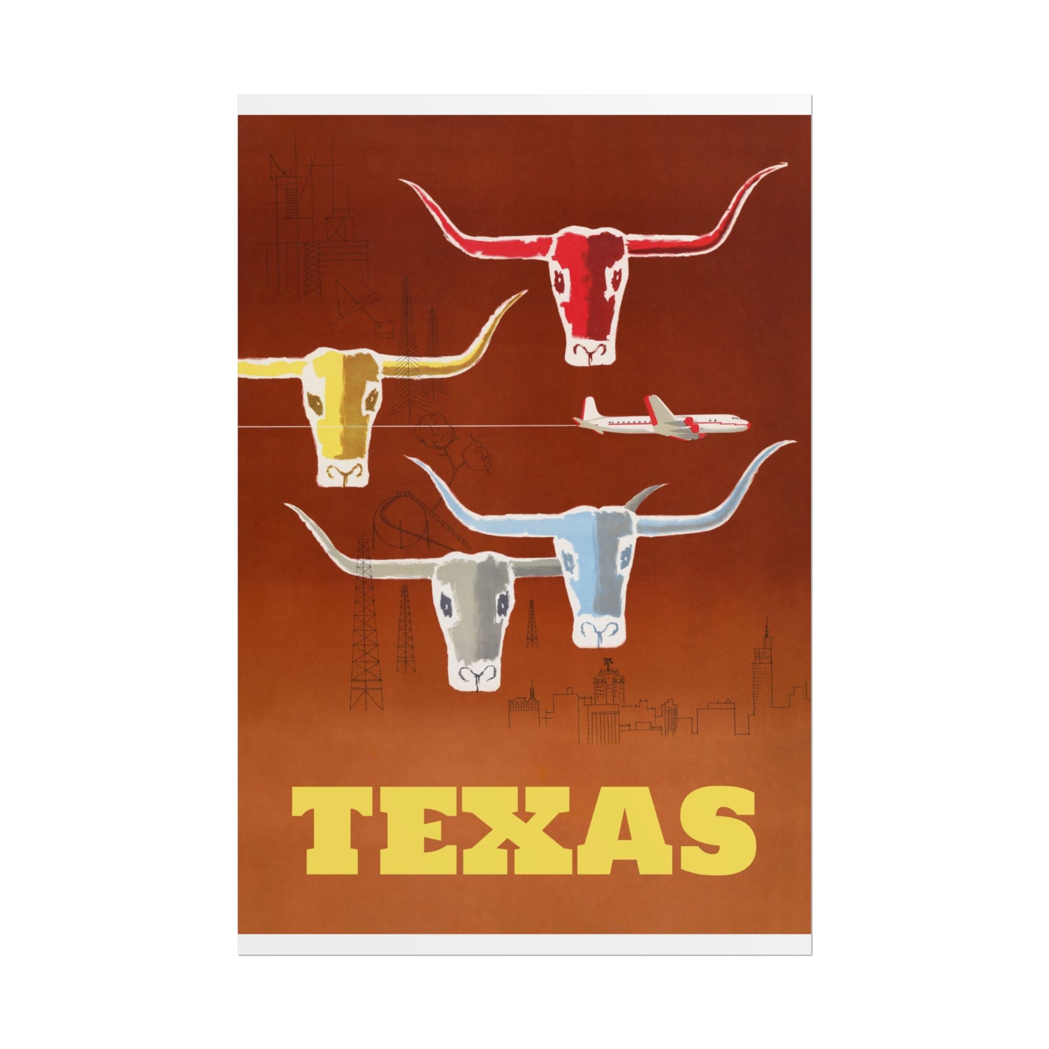 poster-print-texas-travel-wall-art-texas-decor-longhorn-skull-poster-poster-fine-artwork-texas-poster-gift-lone-star-state-so