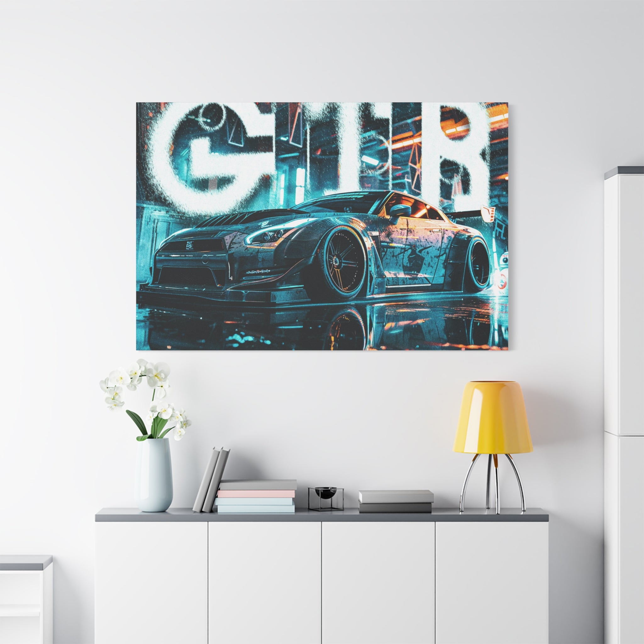 canvas-print-gtr-supercar-wall-art-home-decor-sports-car-poster-hyper-car-art-matte-stretched-canvas-print-2