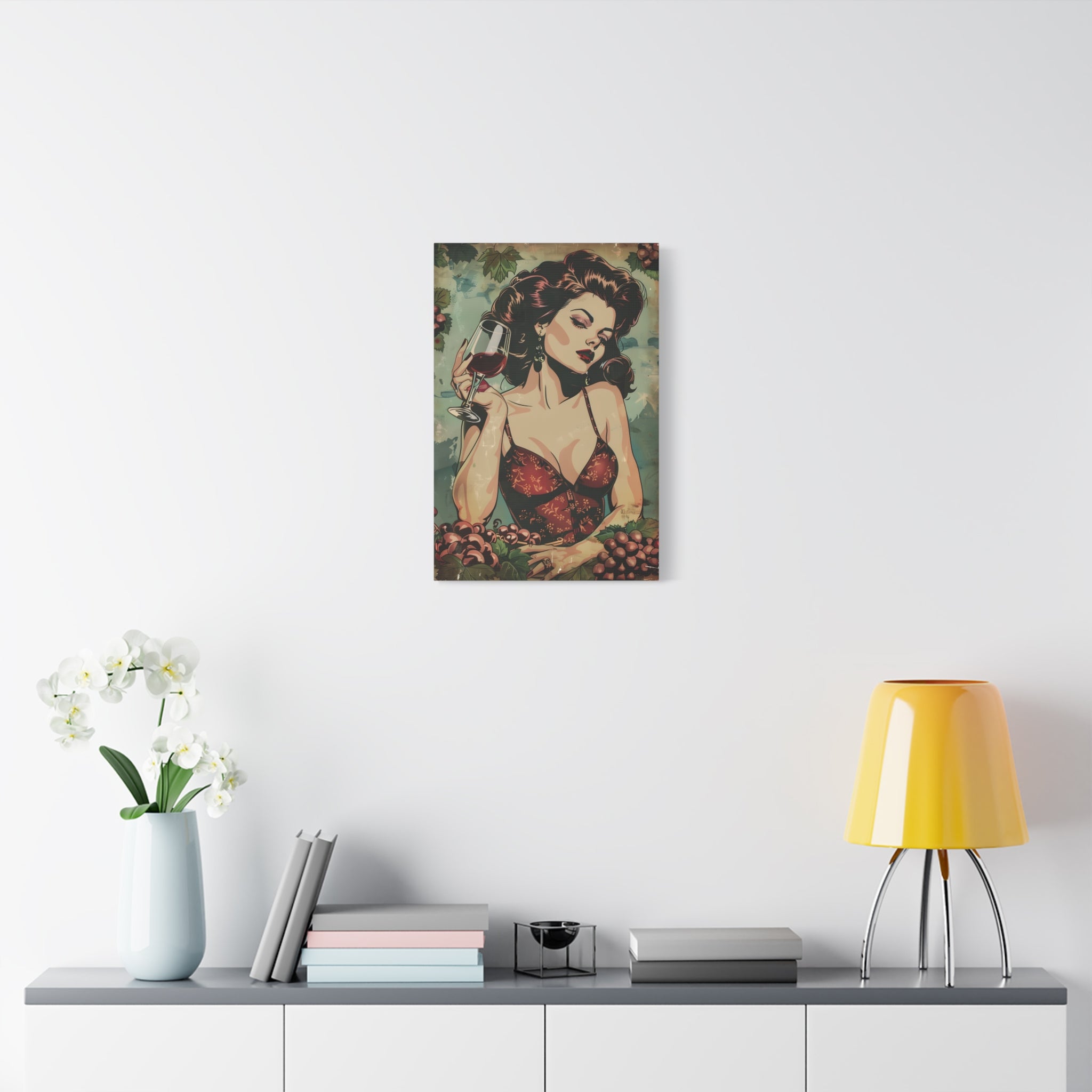 vintage-pin-up-girl-canvas-print-vine-canvas-wall-art-retro-pinup-poster-pin-up-illustration-home-decor-wall-hanging-vintage-