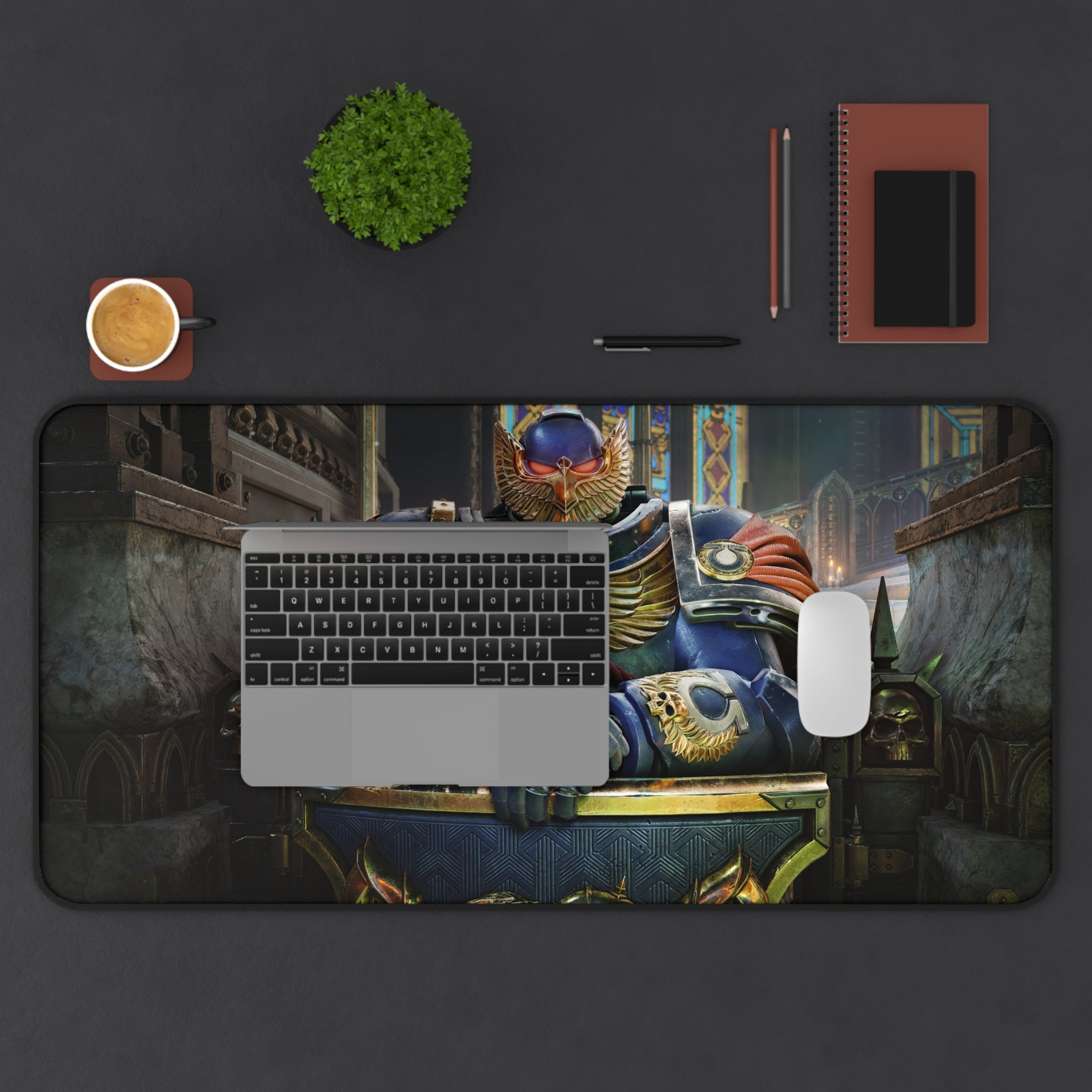warhammer-40k-gaming-mouse-pad-space-marine-2-heavy-bullwark-xl-desk-mat-extended-desk-pad-for-wargaming-gamer-gift