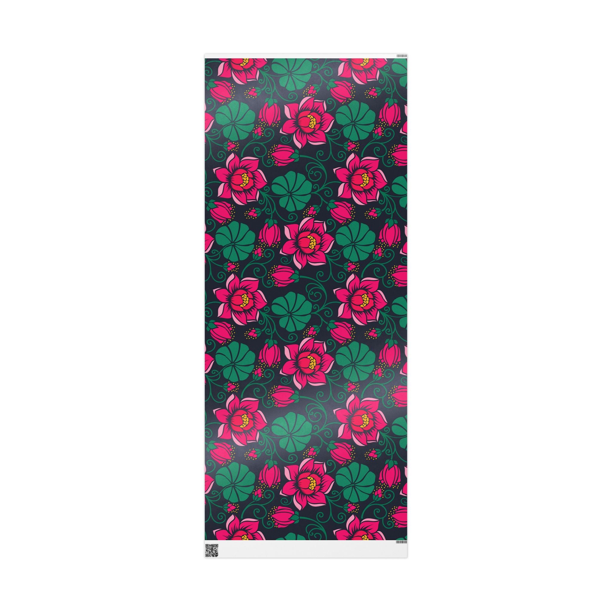 vintage-retro-pink-tulip-gift-wrap-30x72-inch-floral-design-birthday-wrapping-decorative-craft-paper-holiday-gift-wrap-elegan