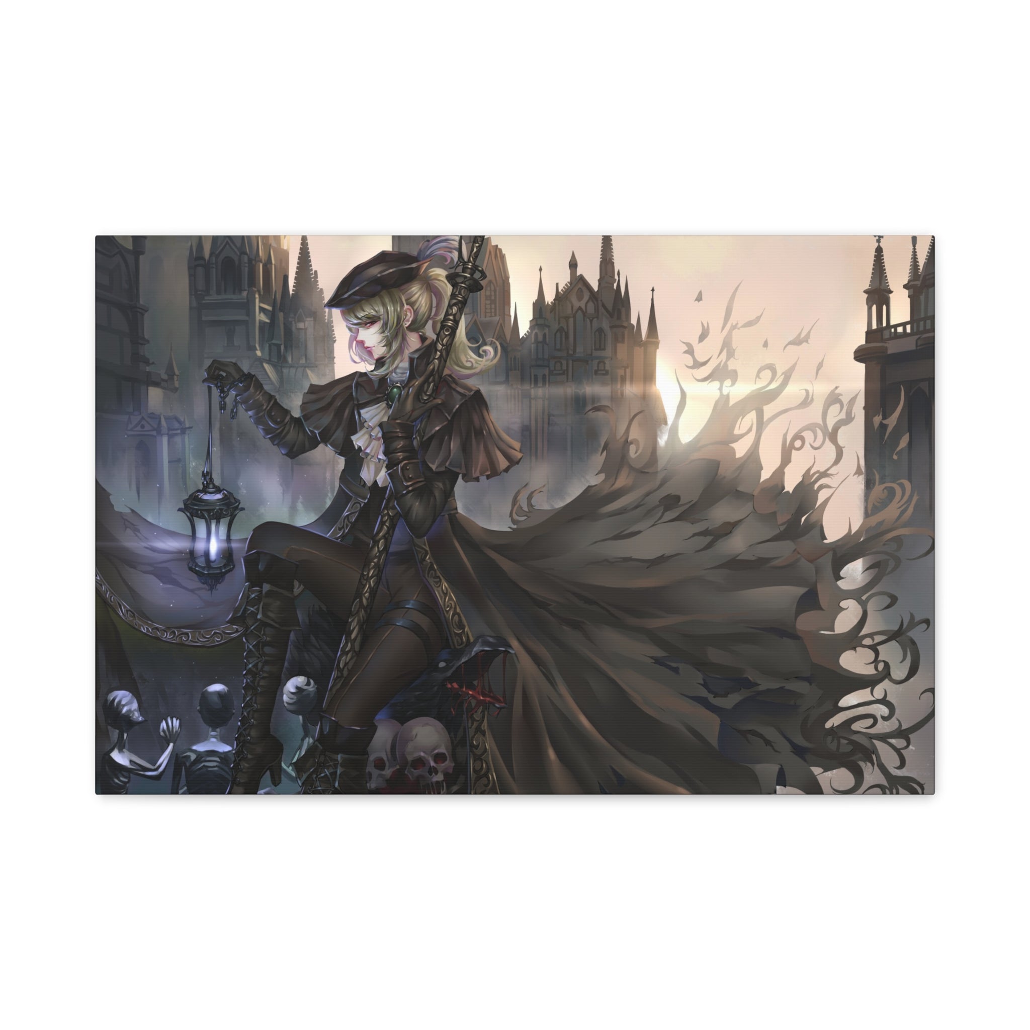 Bloodborne Art Lady Maria Canvas Wall Art, Home Wall Decor, Game Wall Art Print
