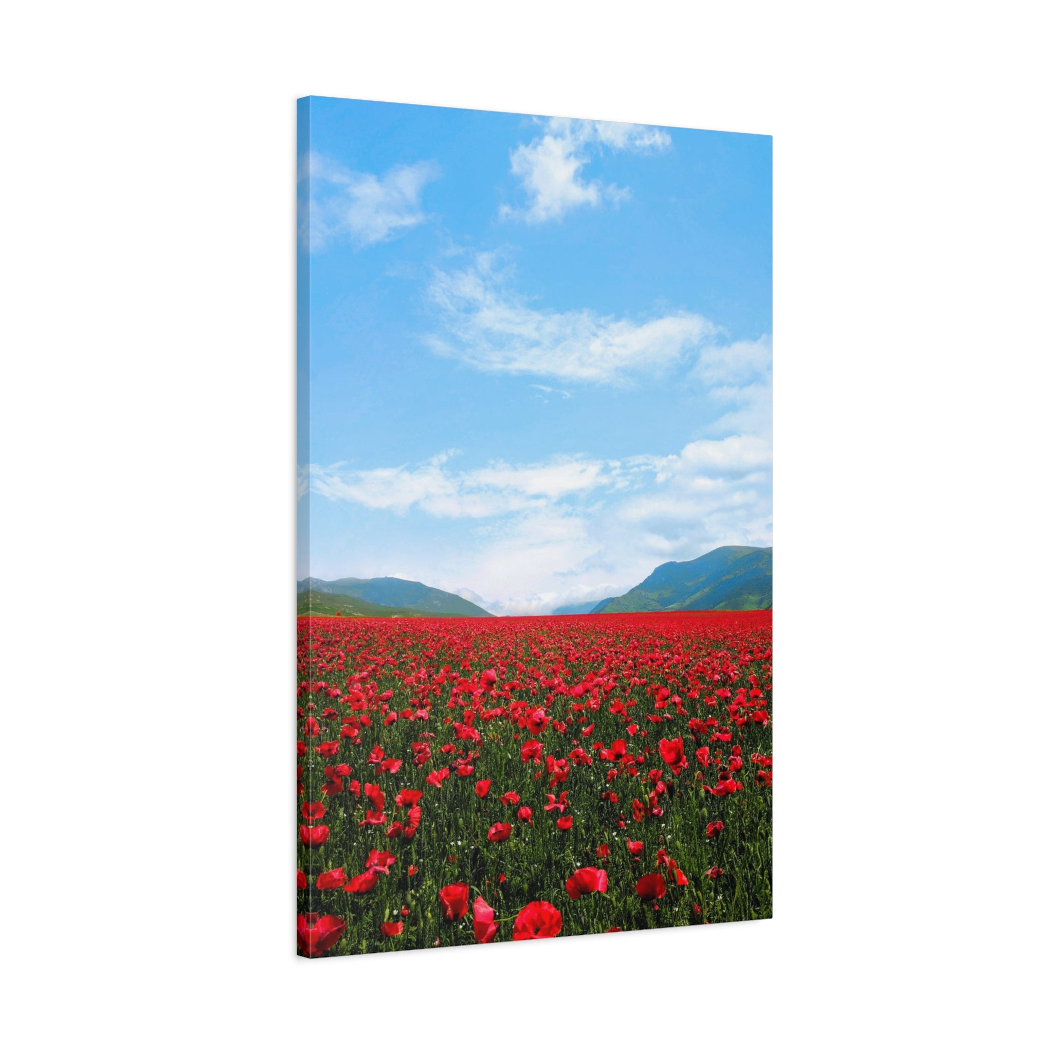 canvas-wall-art-red-poppy-flower-print-spring-floral-decor-matte-stretched-1-25-inch-home-office-decoration