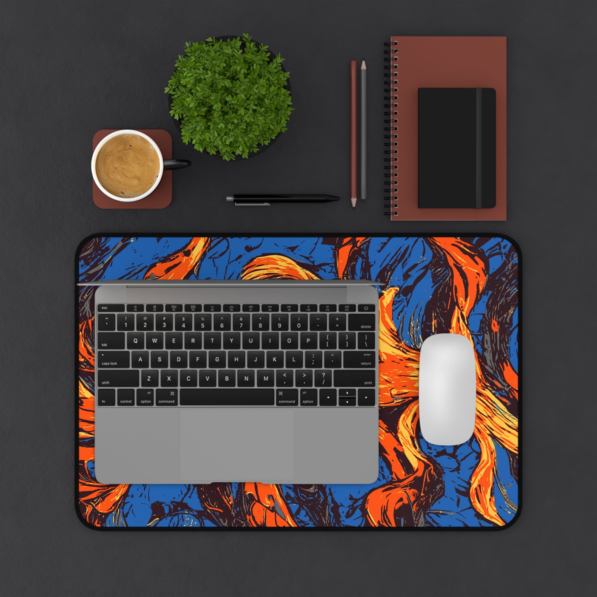 retro-wave-abstract-art-mouse-pad-vintage-roots-desk-mat-colorful-retro-desk-pad-modern-minimalist-mousepad-orange-blue