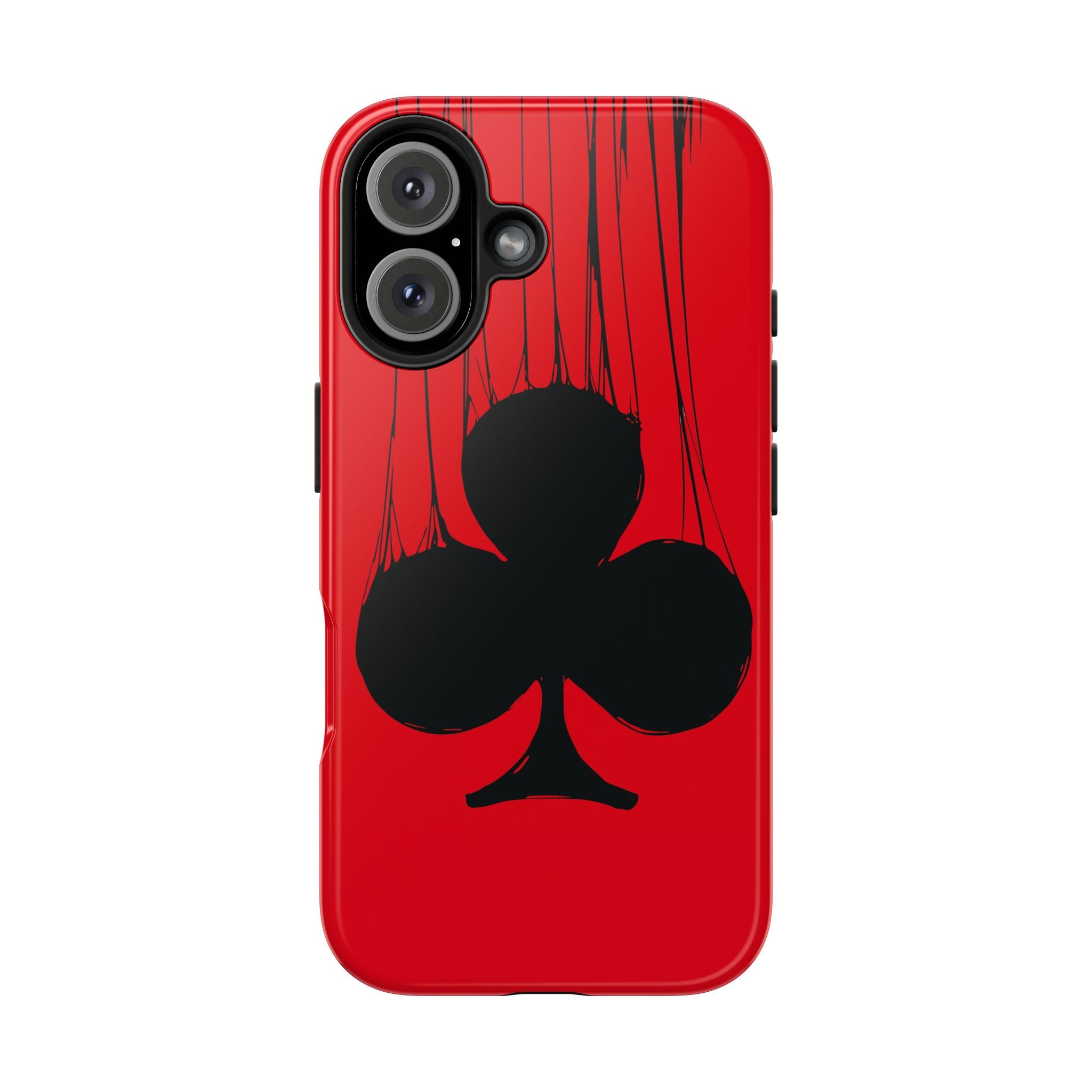 clubs-playing-cards-iphone-tough-case-protective-iphone-cover-card-game-lover-gift-gambling-theme-iphone-case-durable-card-su