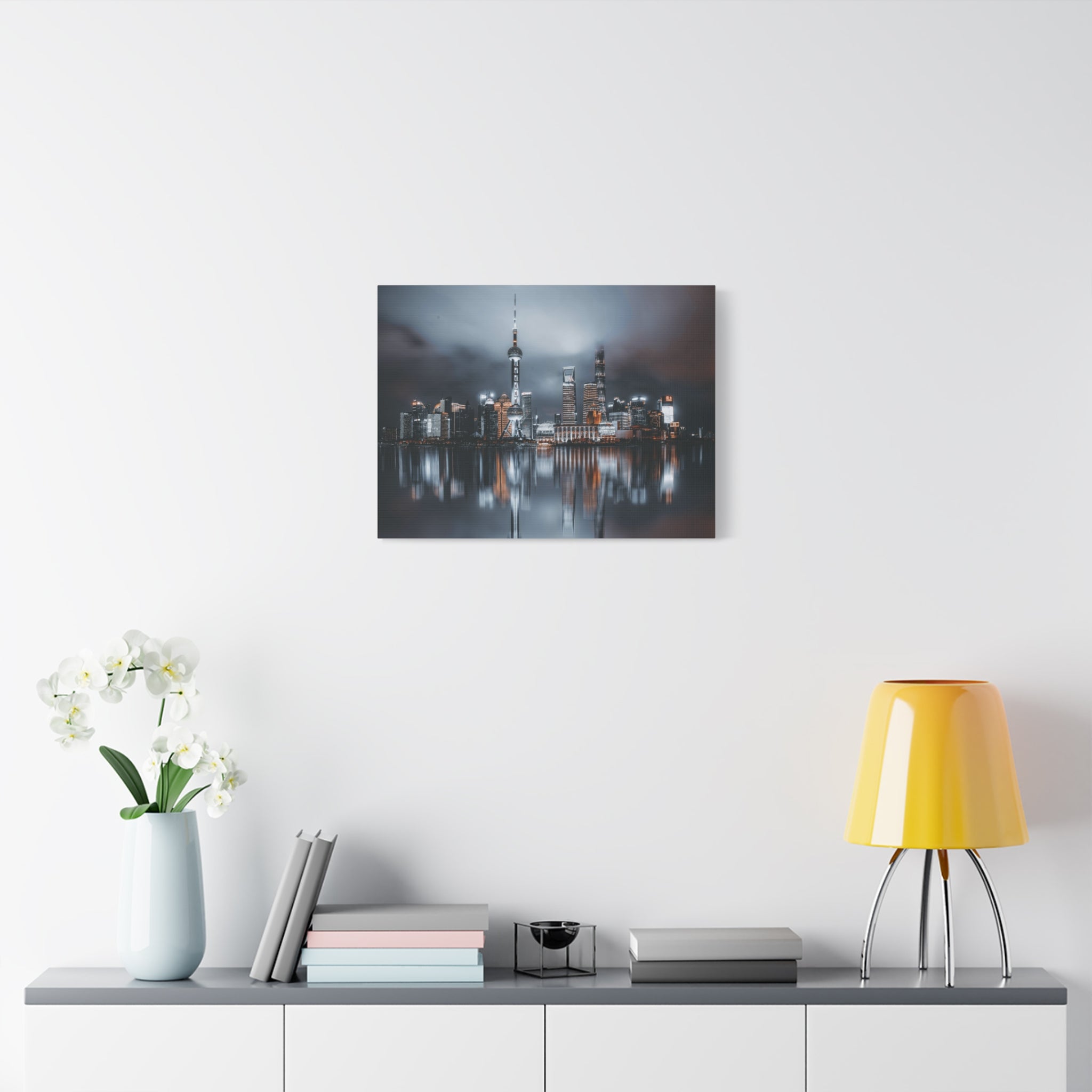 canvas-wall-art-shanghai-cityscape-matte-stretched-1-25-in-home-decor-wall-decor-living-room-art-gift-for-travelers-urban-art