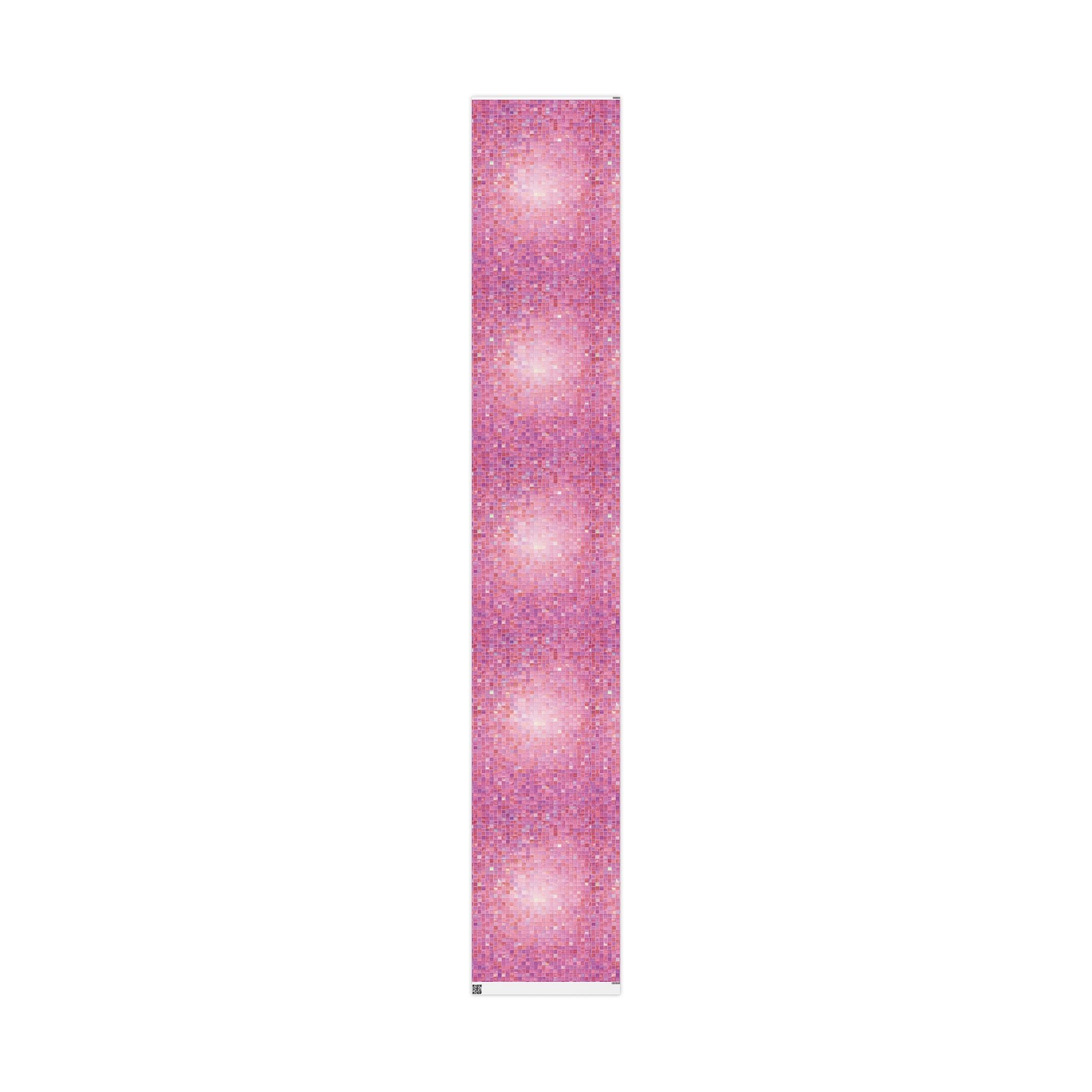 pastel-mosaic-wrapping-paper-pink-hologram-elegant-gift-wrap-for-special-occasions-birthdays-holidays-gift-wrap-wrapping-shee